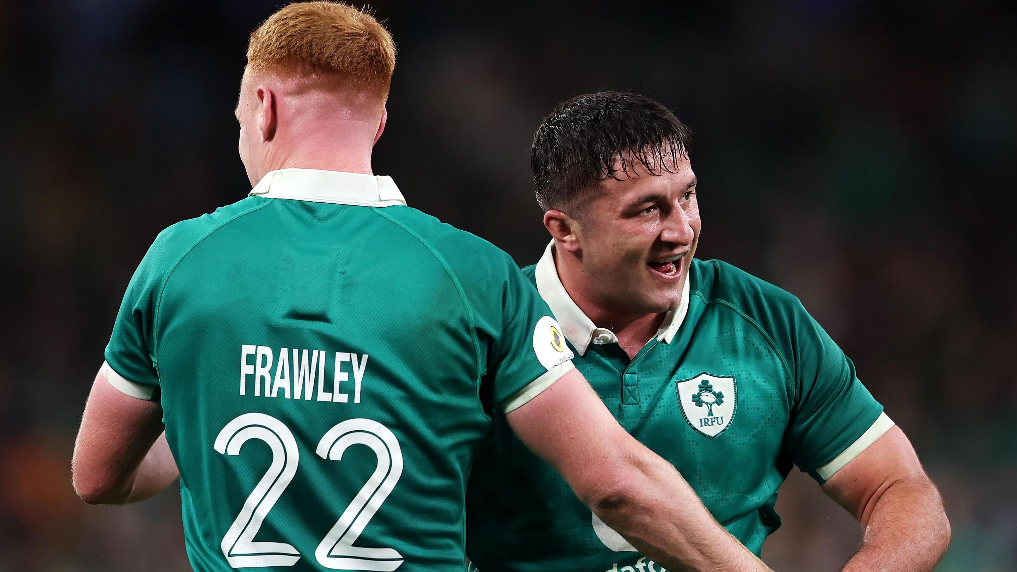 Ciaran Frawley and Tom Clarkson