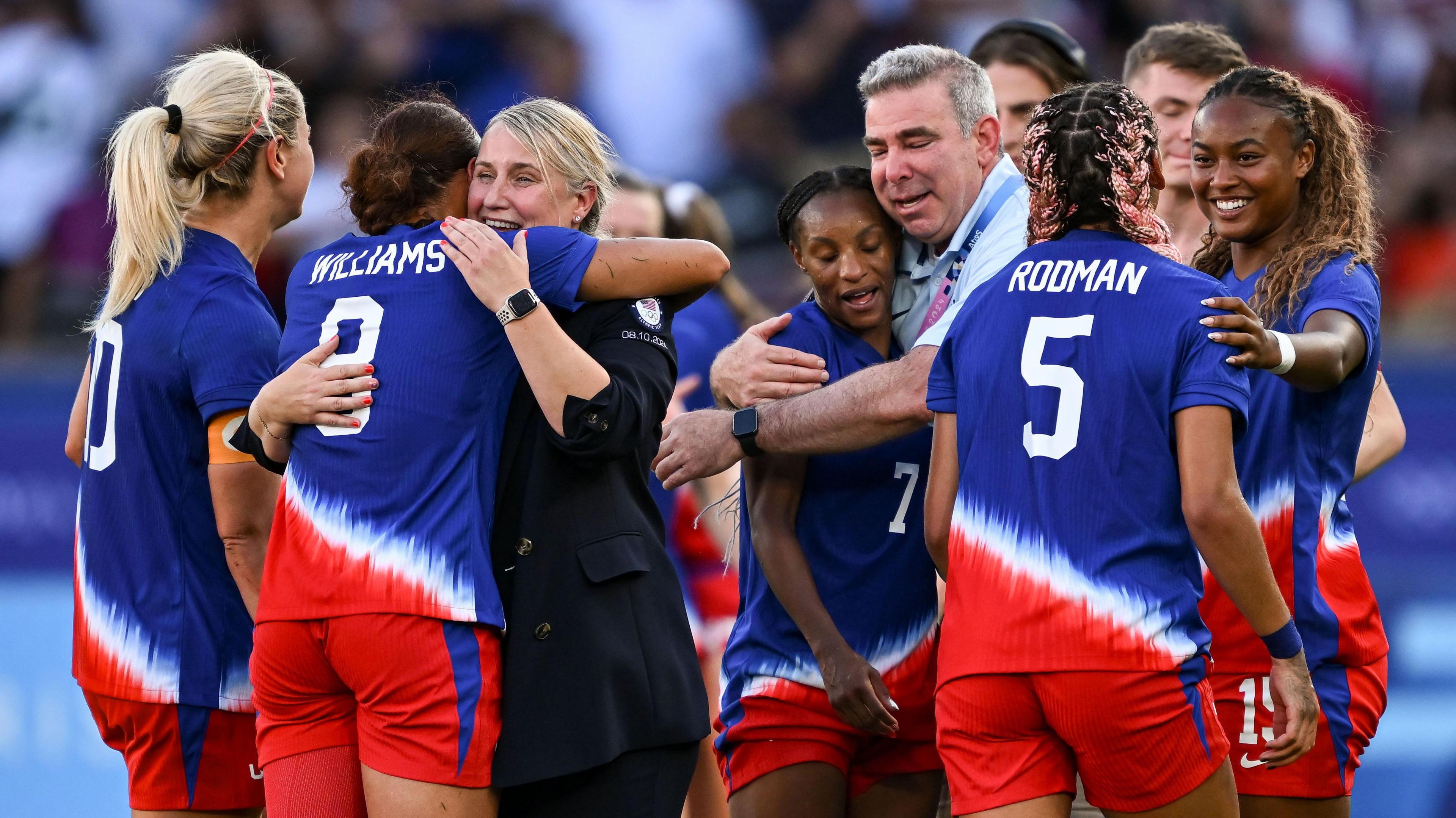 Olympic football final: Emma Hayes win gold with United States against ...