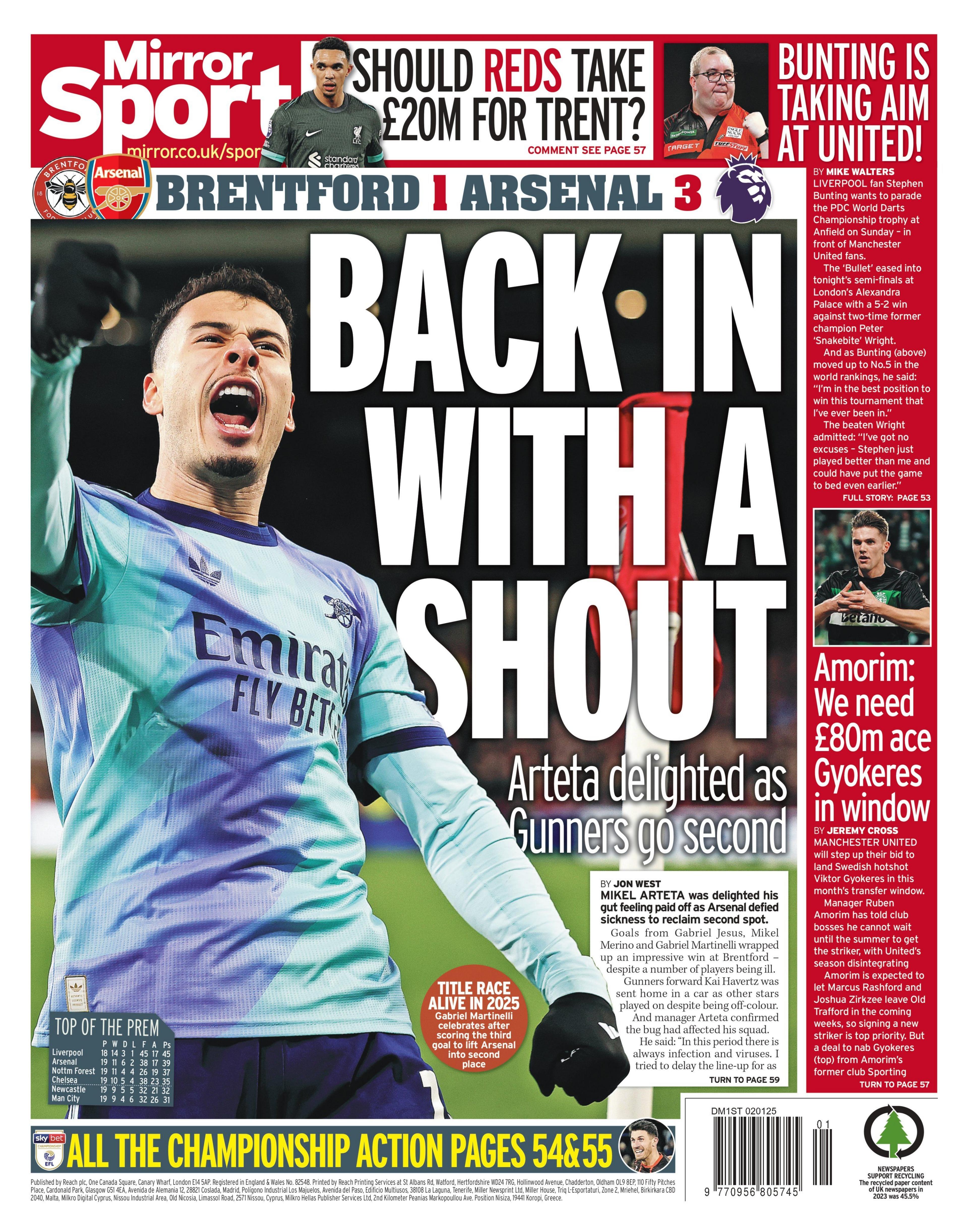 Mirror back page