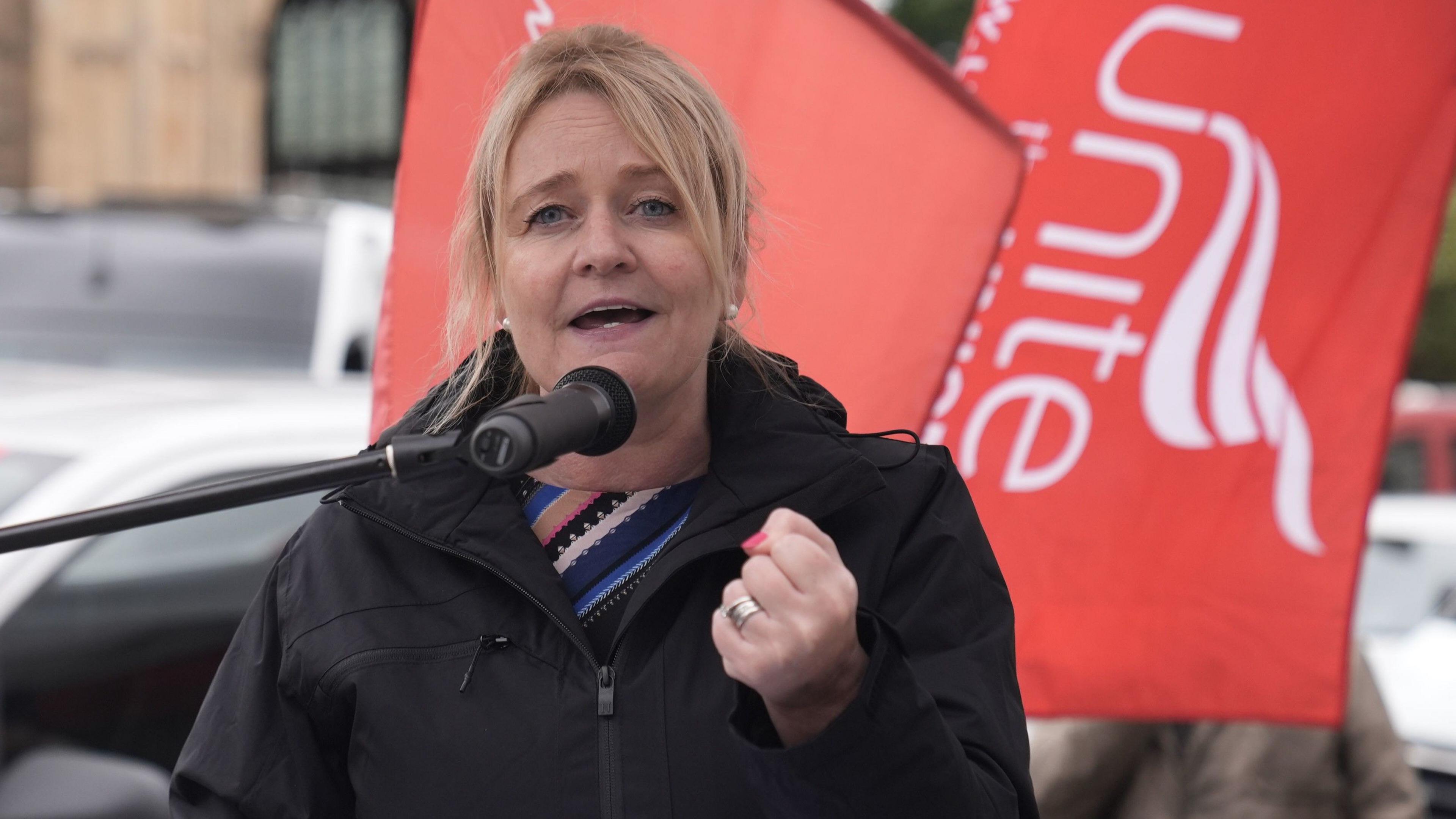 Sharon Graham yn 2025