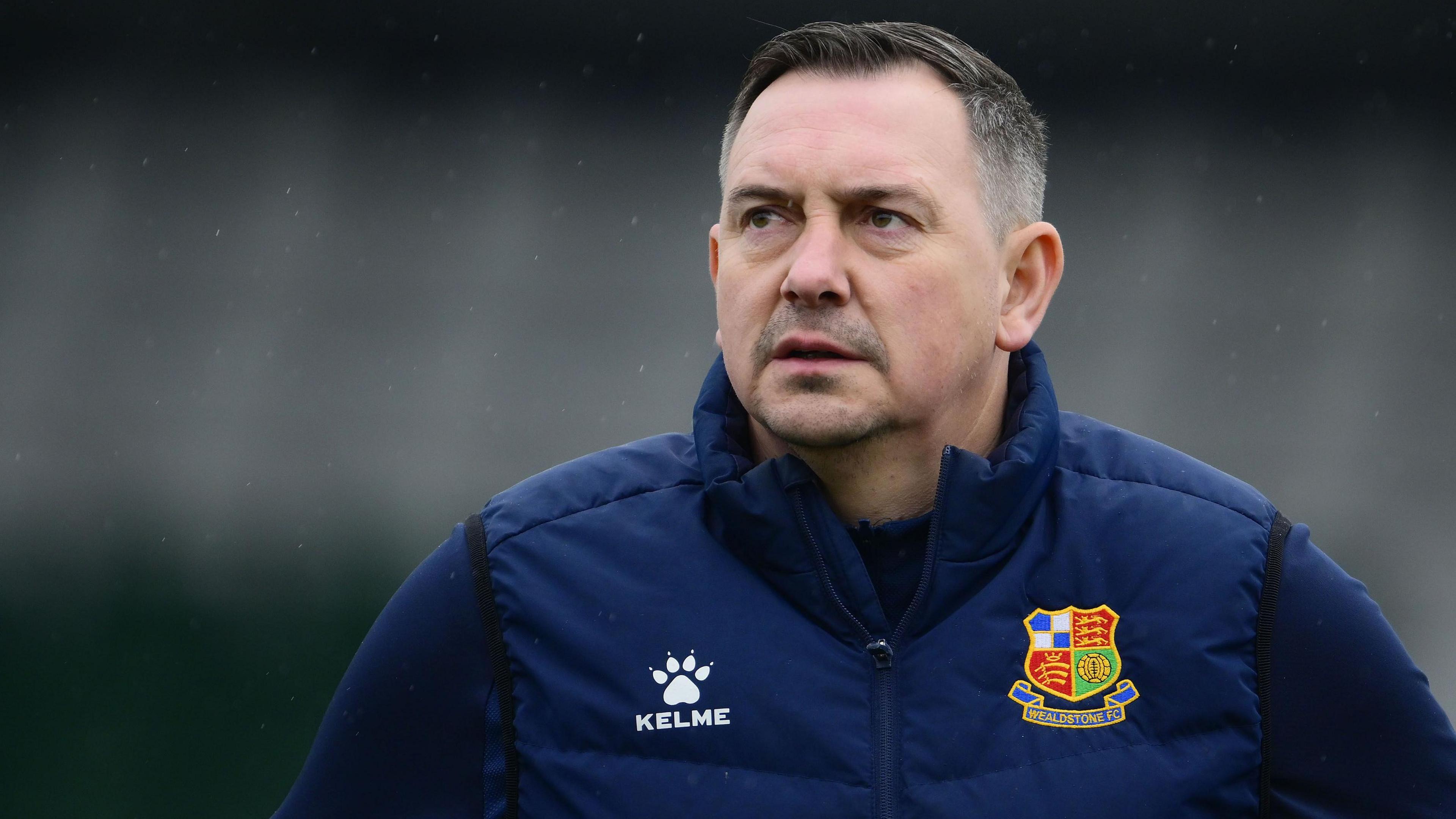 Neil Gibson during his time in charge of Wealdstone