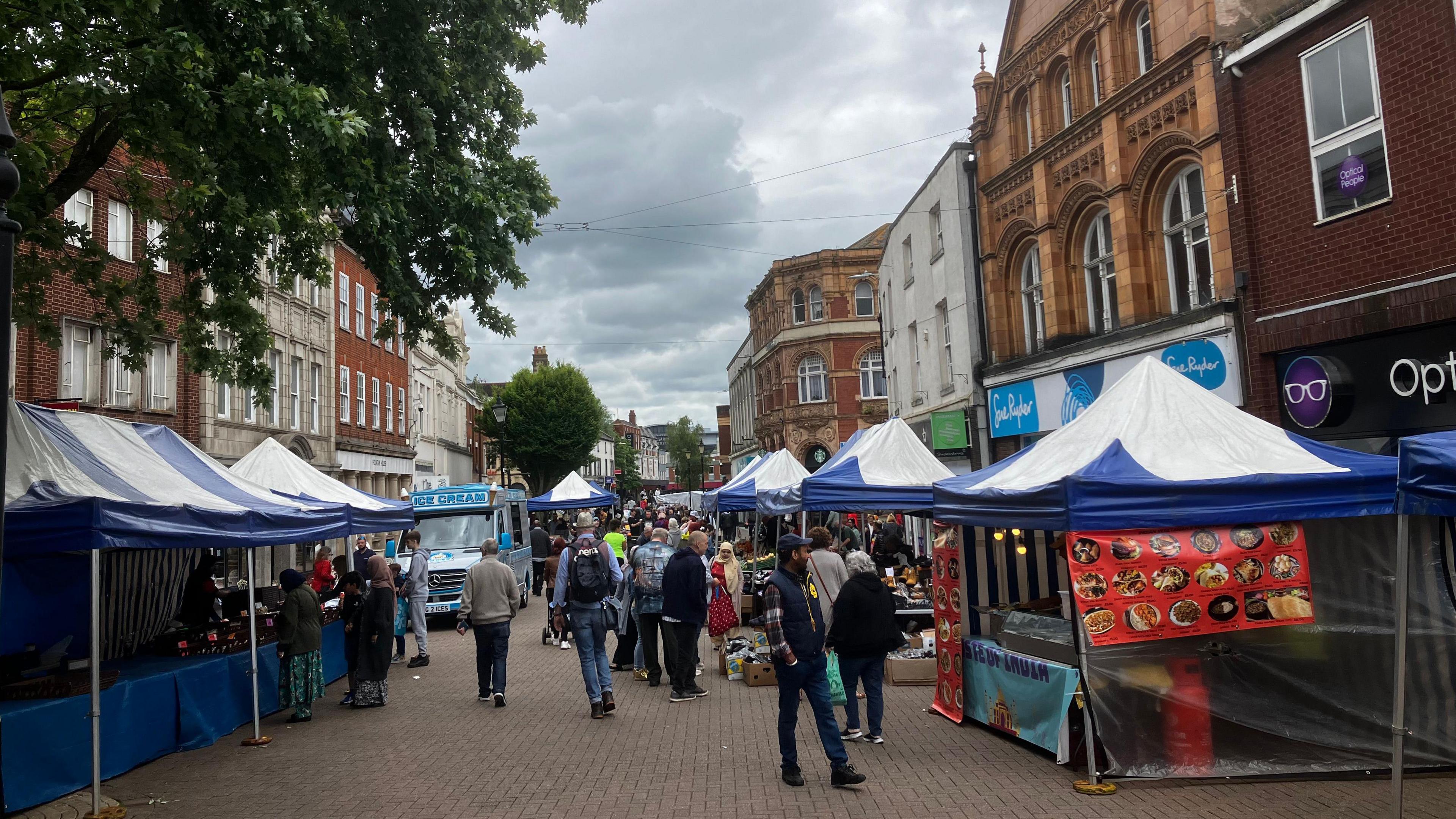 Nuneaton town centre