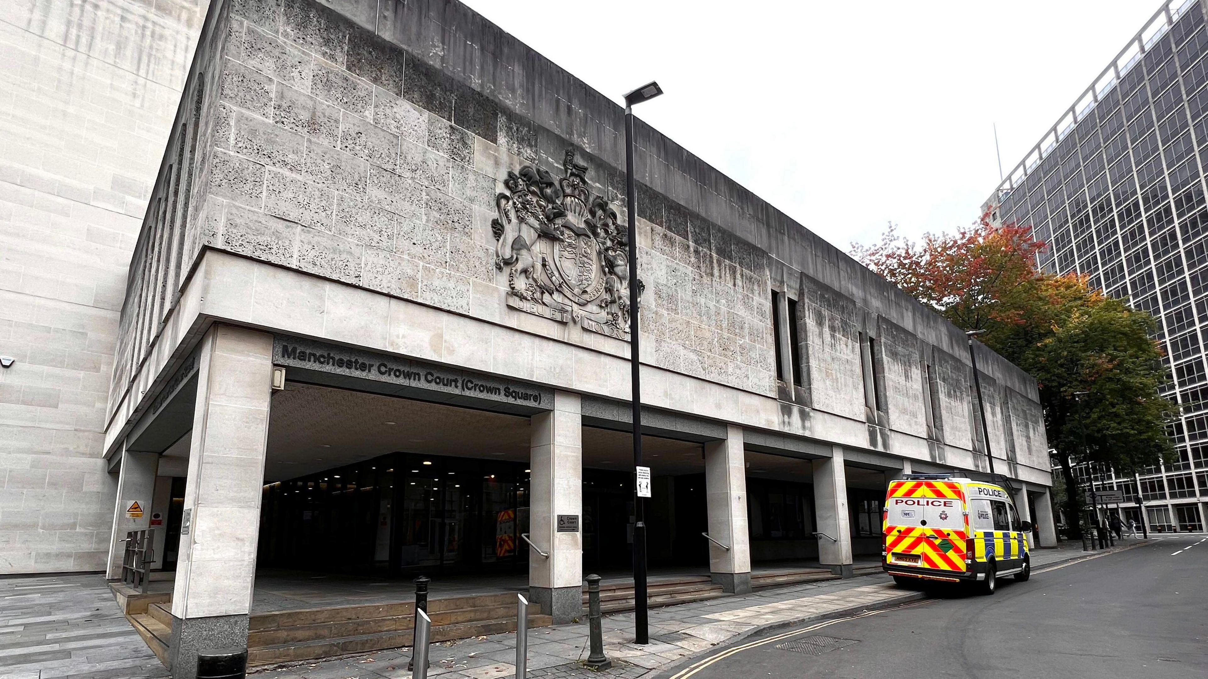 Street view of Manchester Crown Court