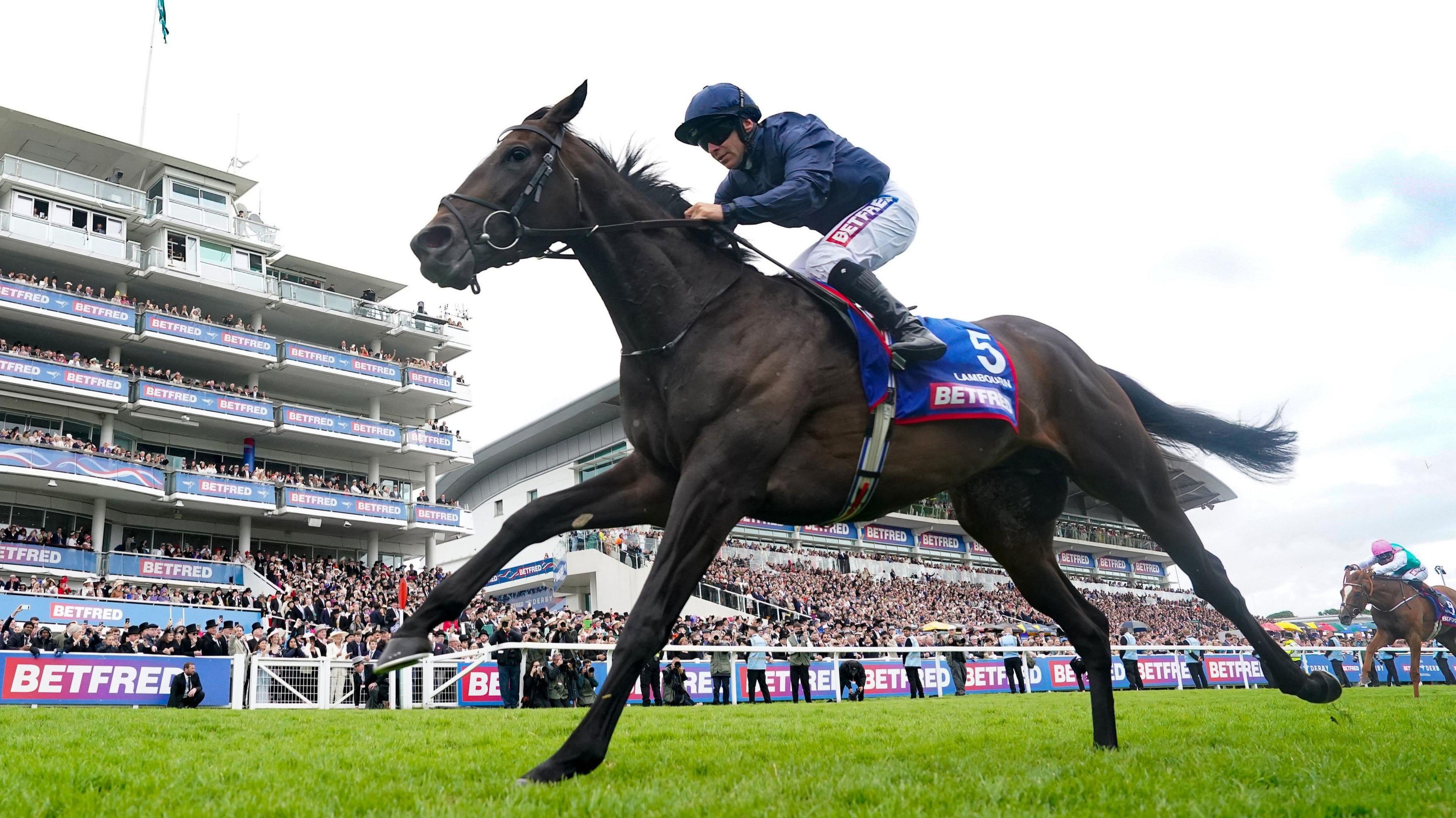 Lambourn wins the Derby at Epsom