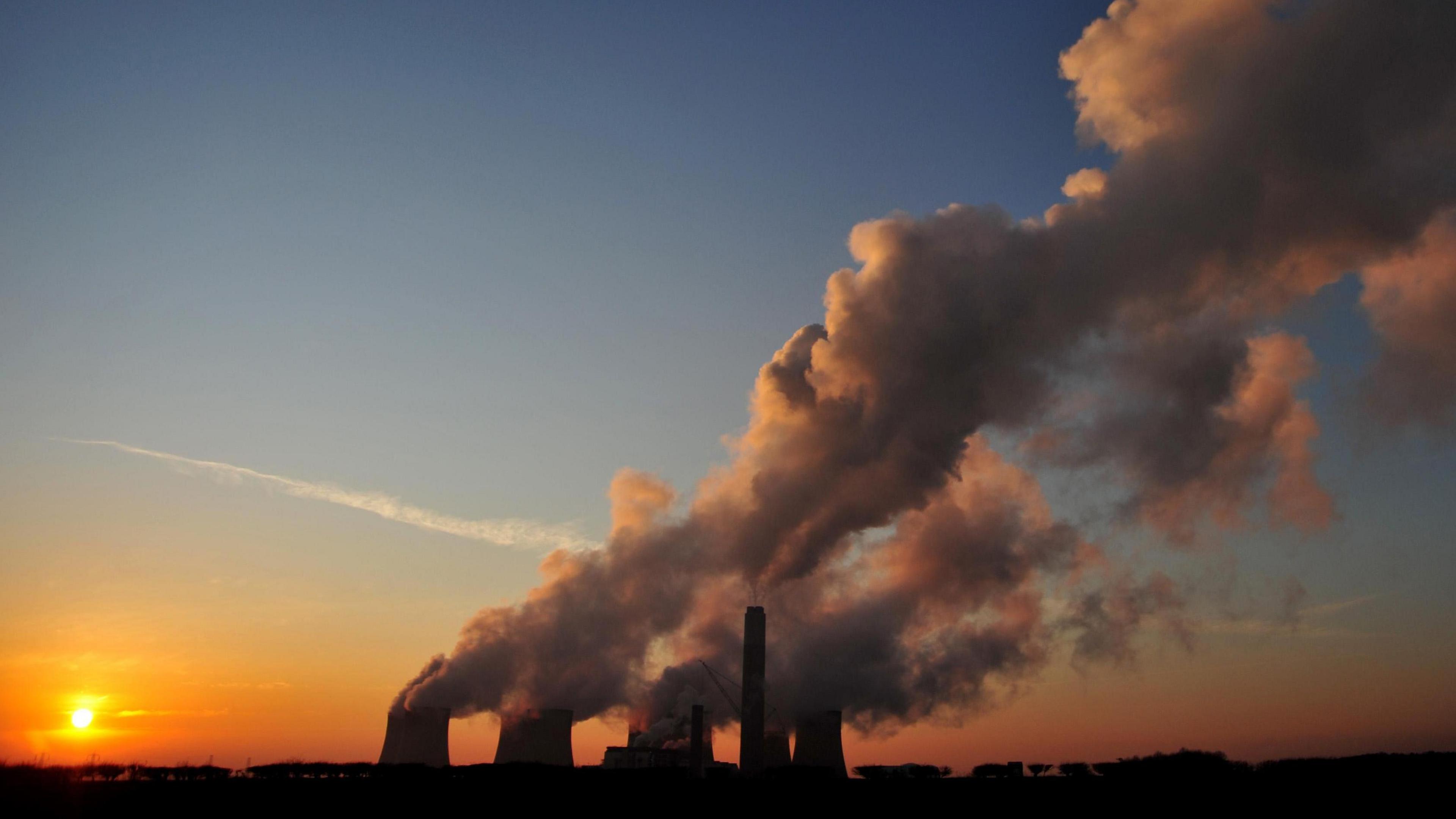 Ratcliffe-on-Soar Power Station near Nottingham. The UK's last remaining coal-fired power station shut on Monday