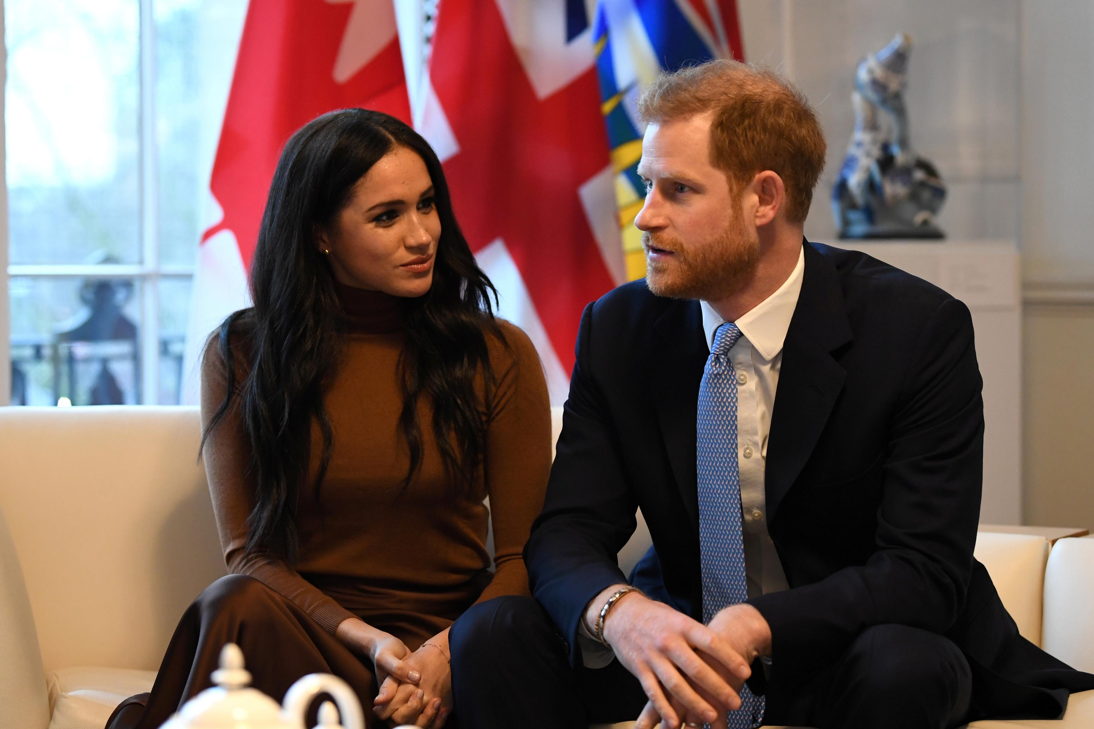 The Duke and Duchess of Sussex visit Canada House