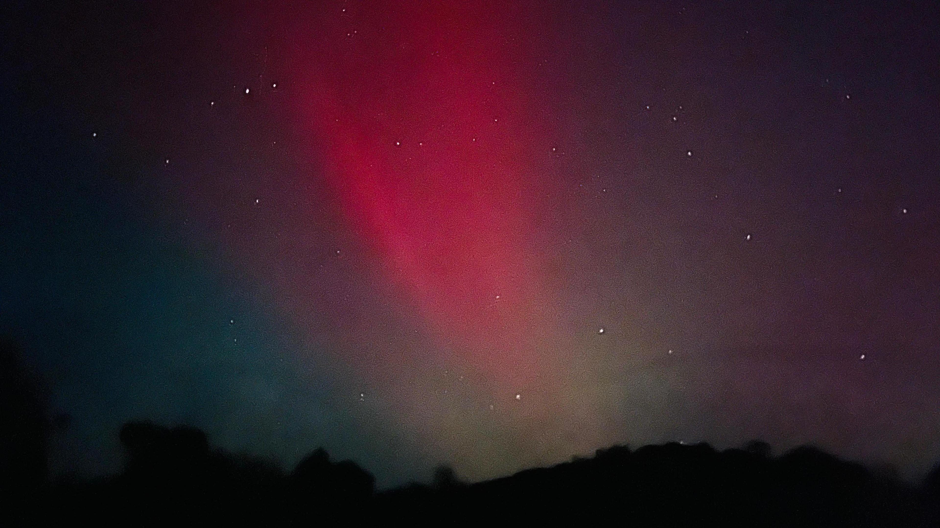 The northern lights in WALES.