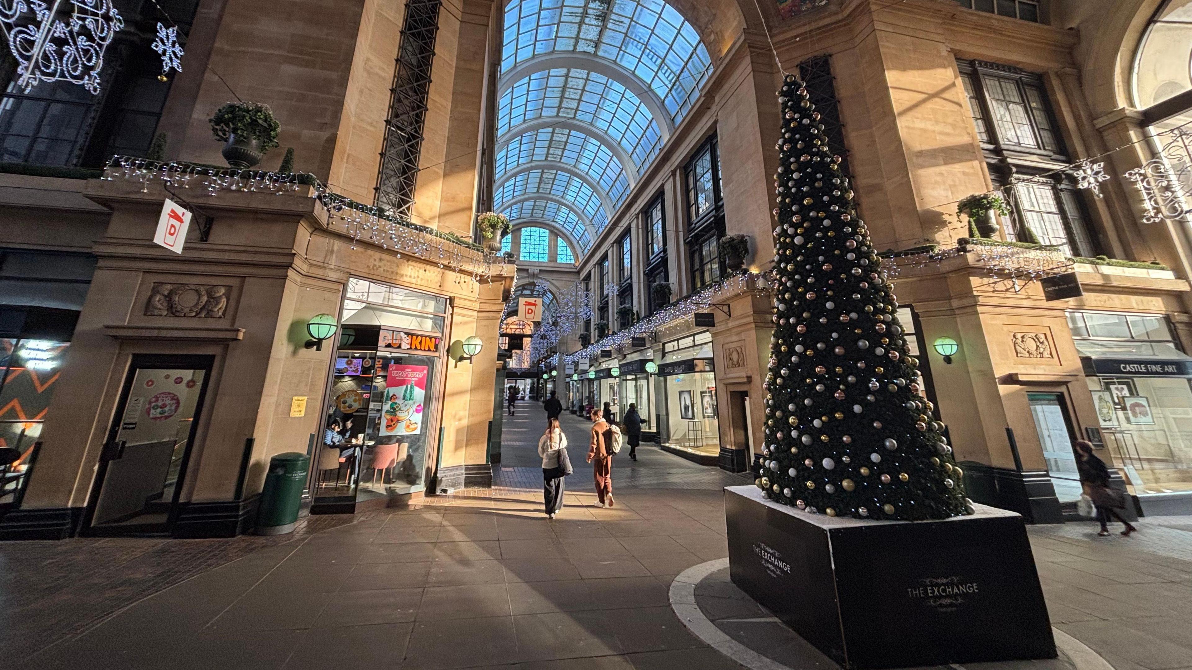 The Exchange Arcade within the Nottingham Council House 