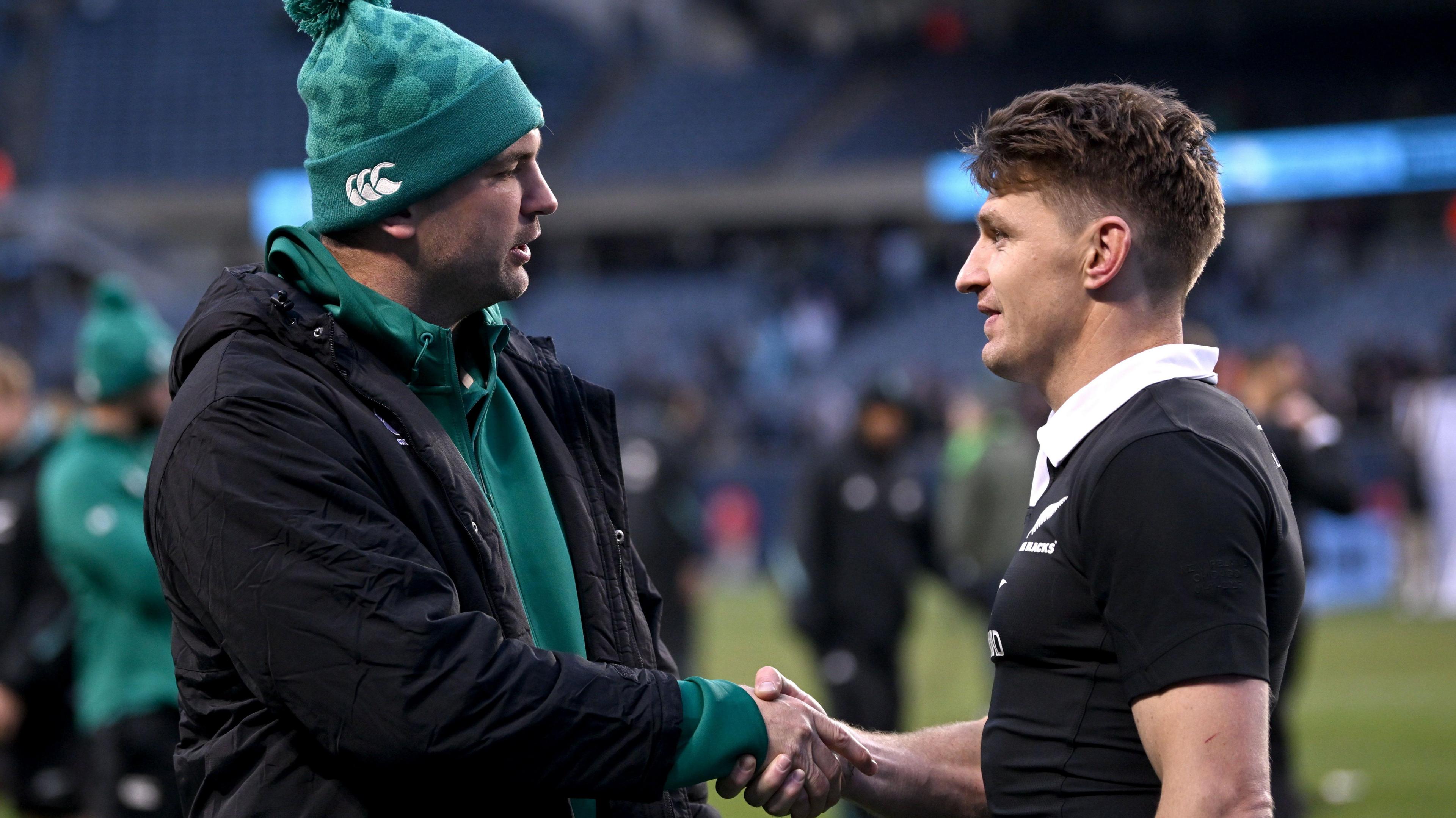 Tadhg Beirne and Beauden Barrett