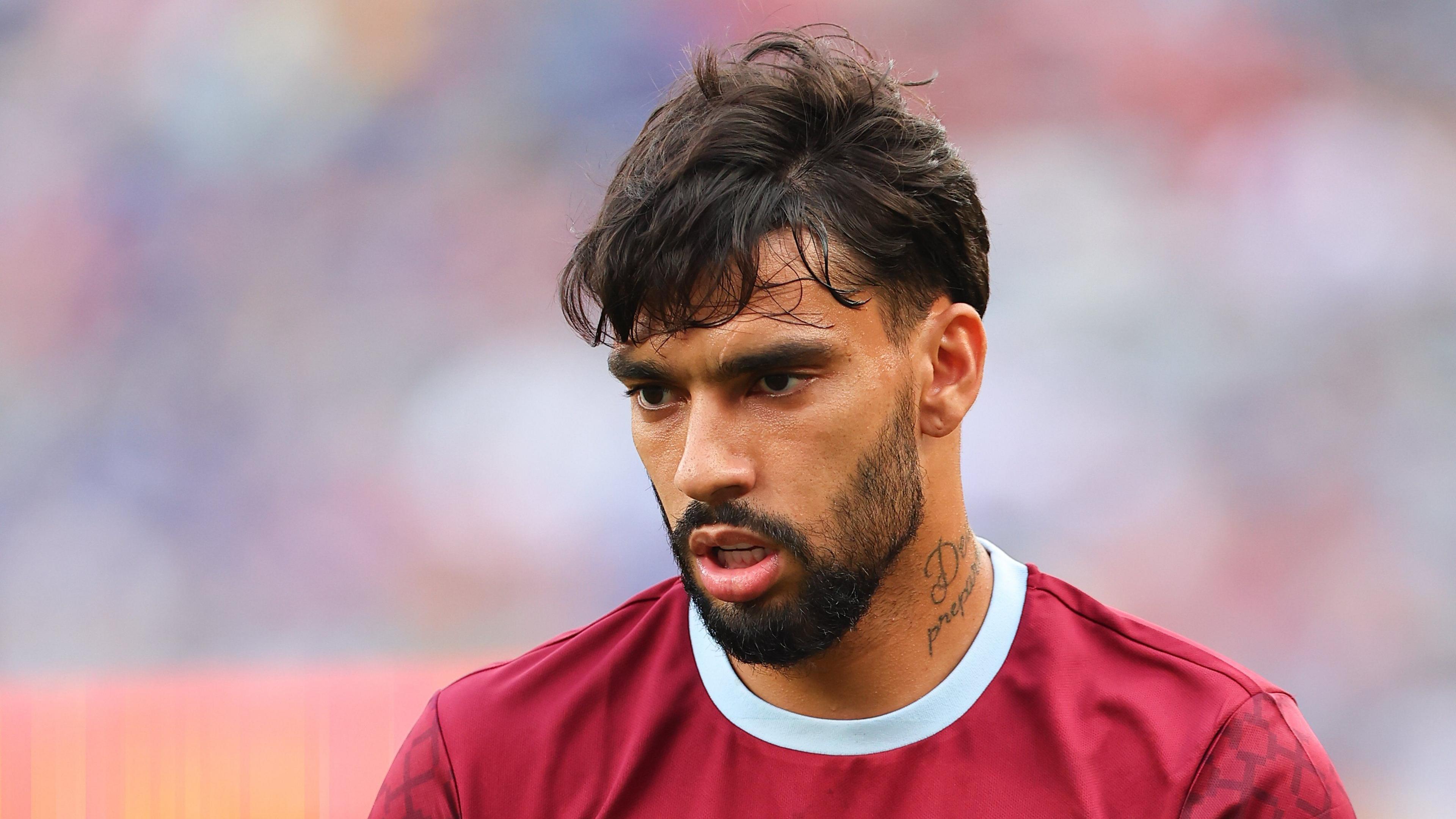 West Ham midfielder Lucas Paqueta