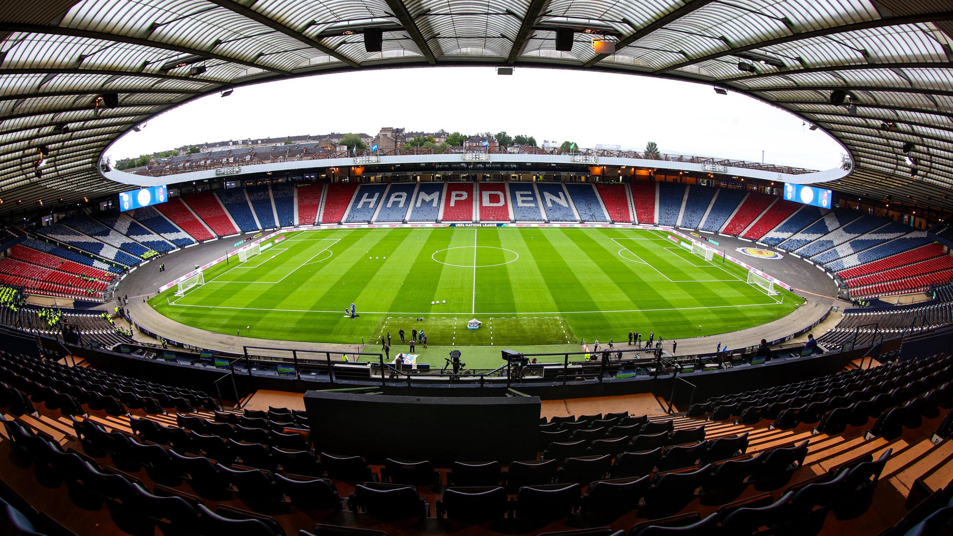 A general view of Hampden Park