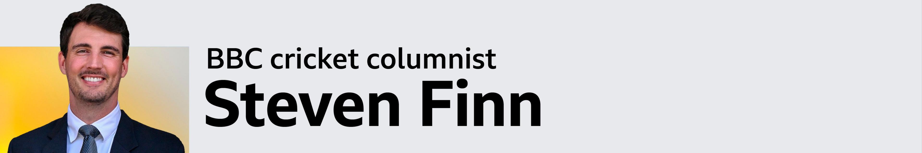 Steven Finn columnist banner