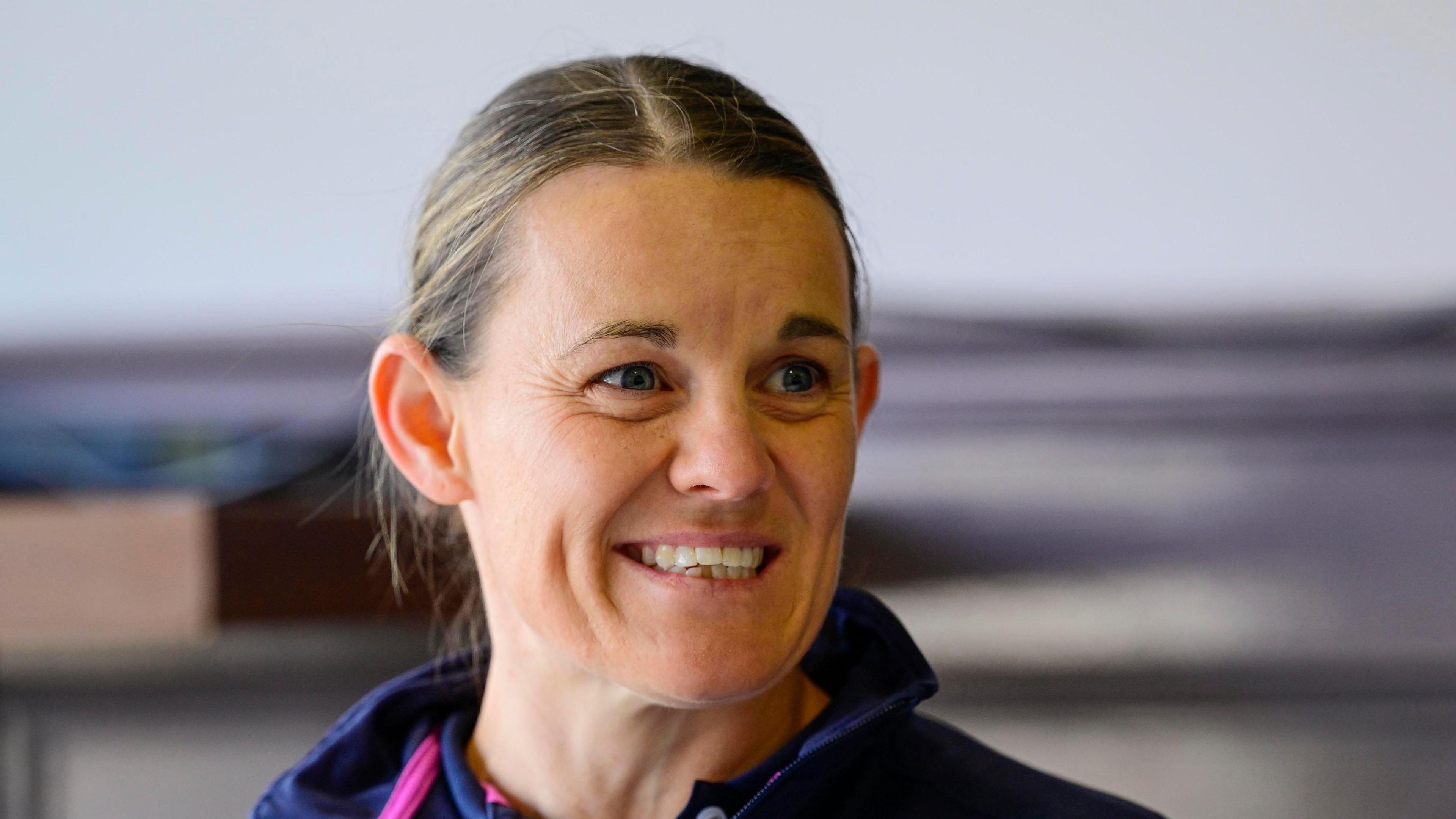 Somerset Women's Cricket head coach Erin Osborne smiling