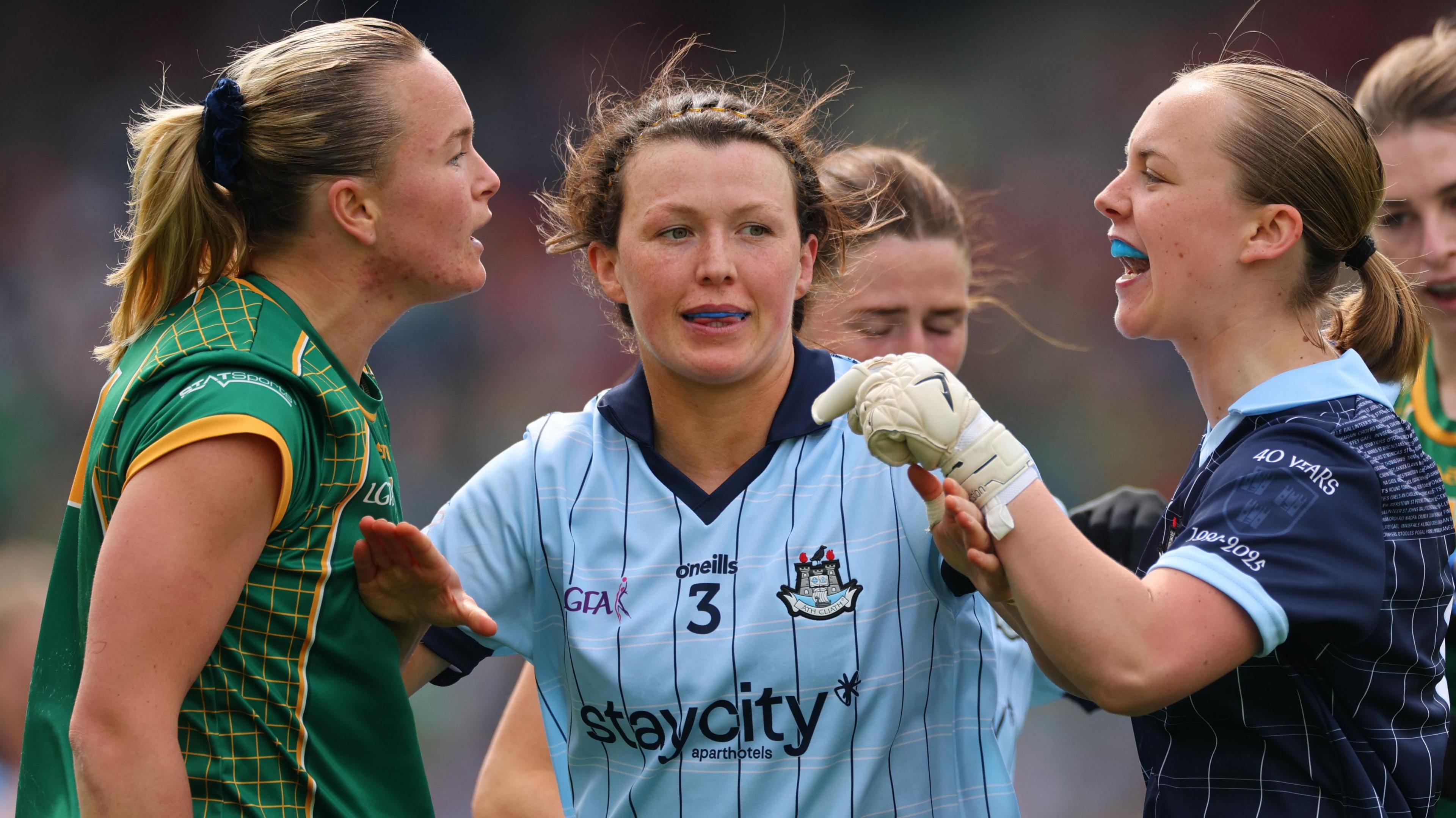Dublin beat Meath to clinch the Leinster title earlier this year at Croke Park. 