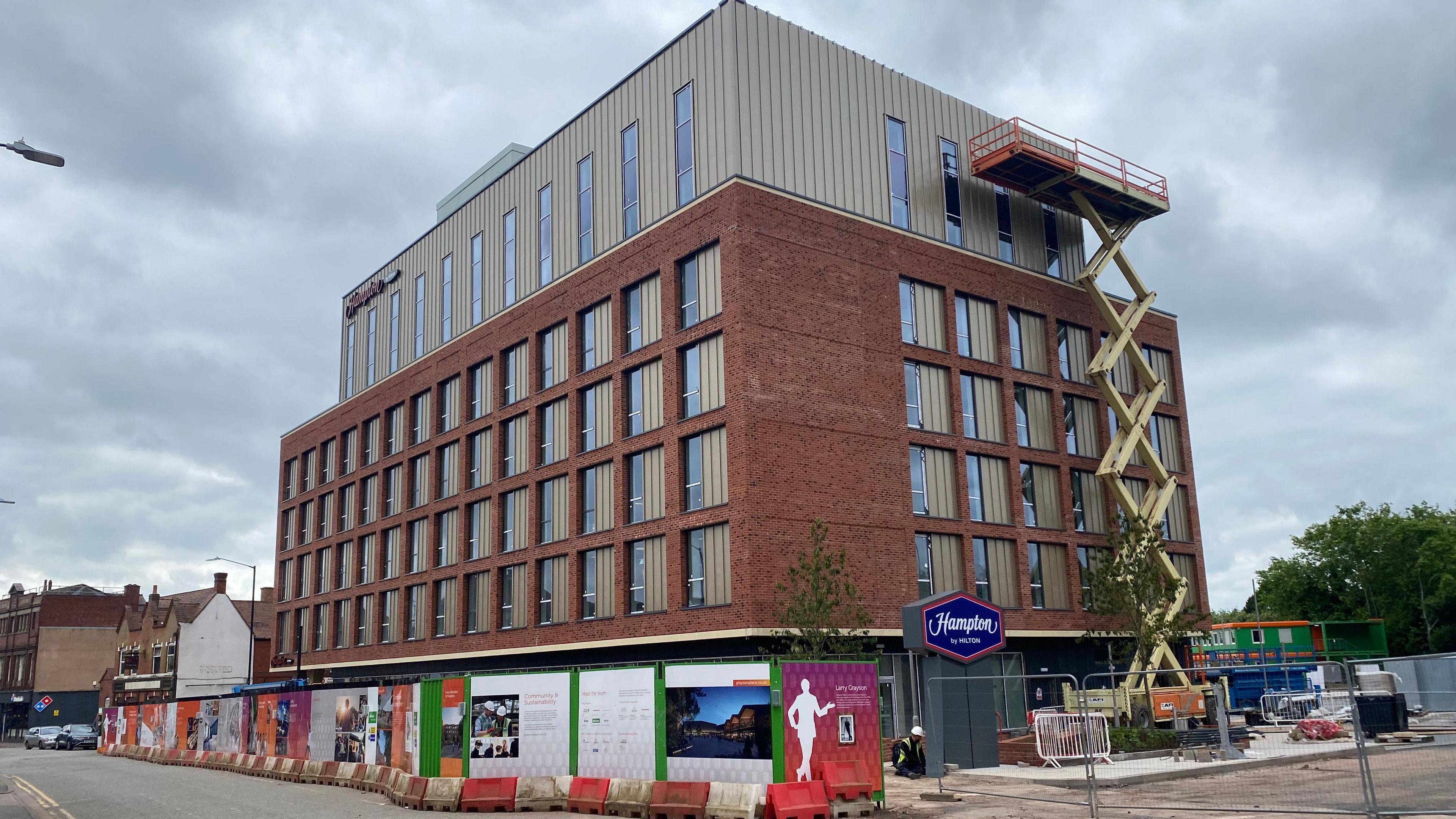 A new hotel in Nuneaton town centre