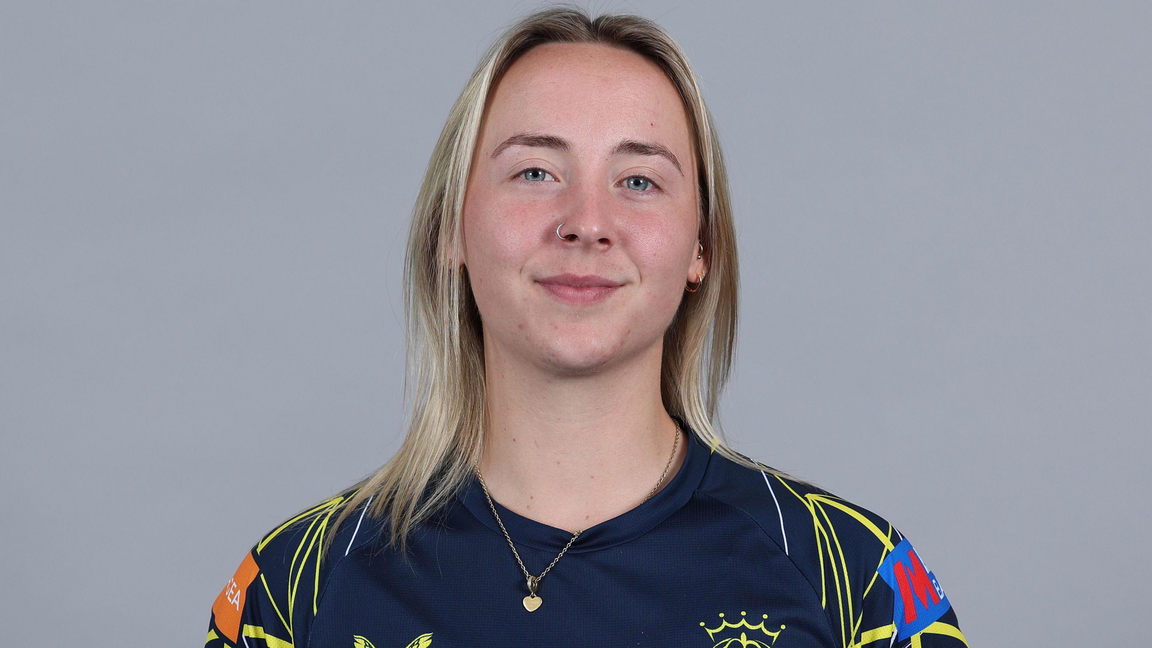 Hampshire Hawks’ pace bowler Hannah Hardwick during a club photocall