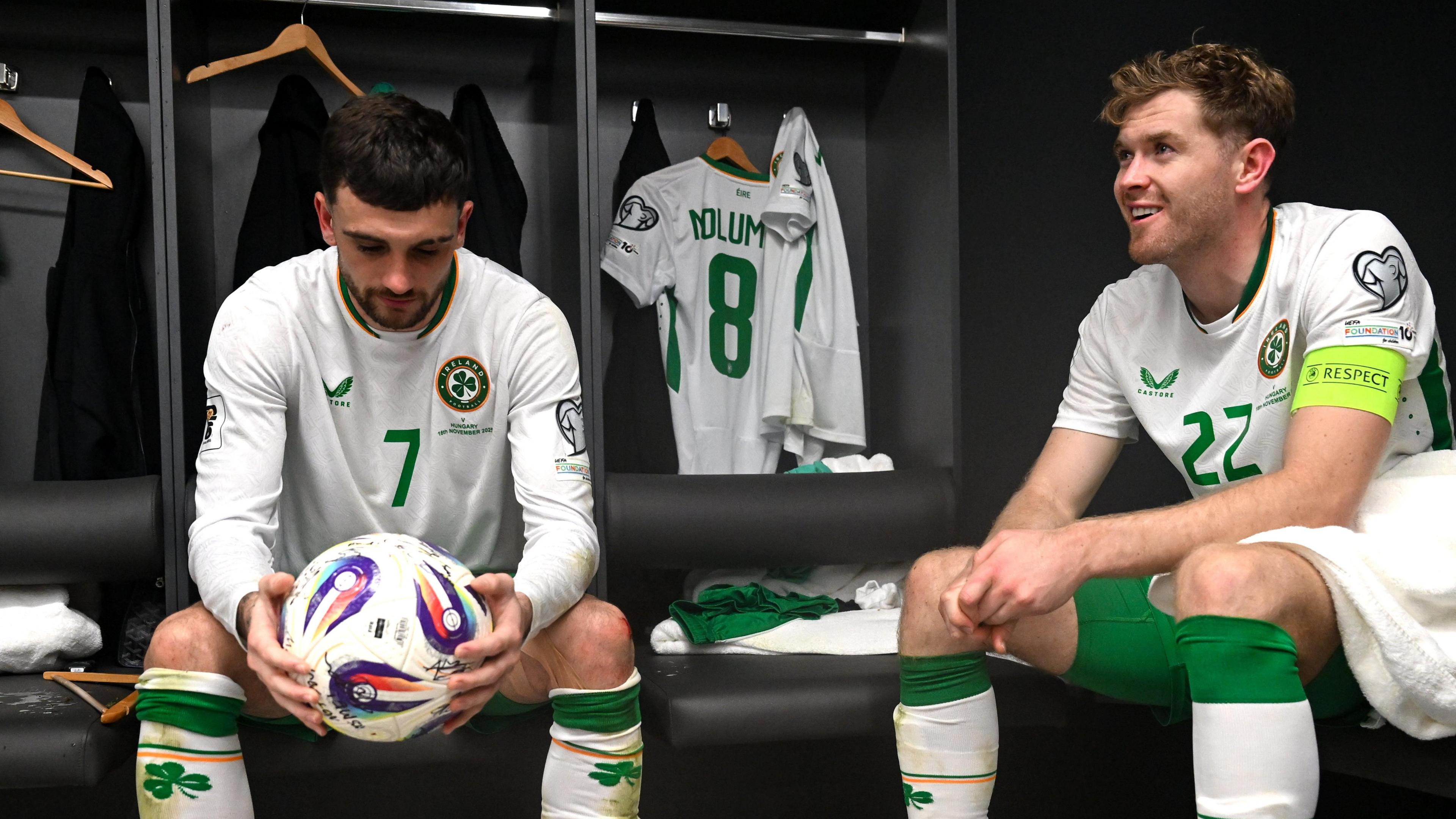 Troy Parrott and Nathan Collins