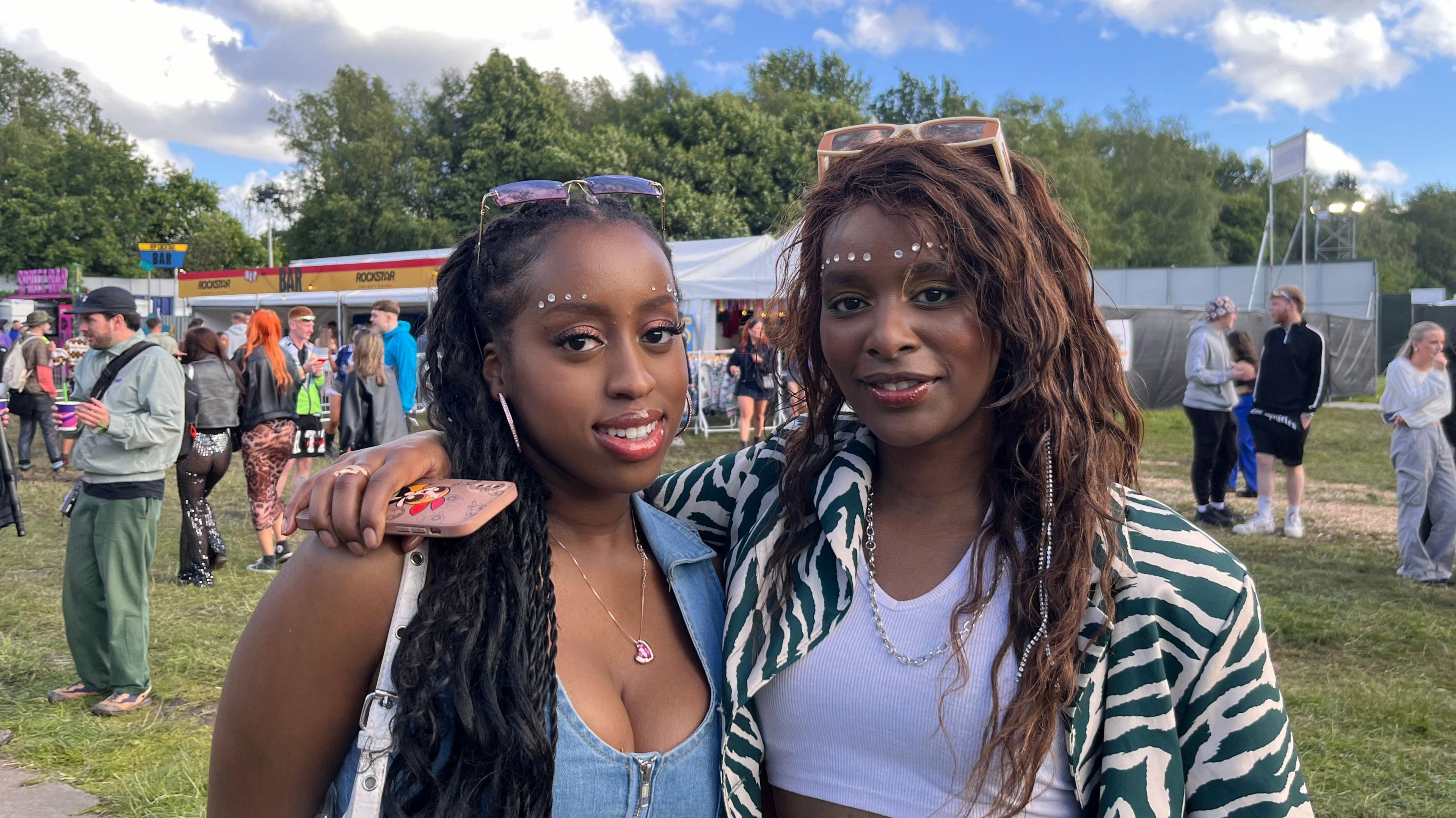 Annaon and Raissa at Parklife Festival