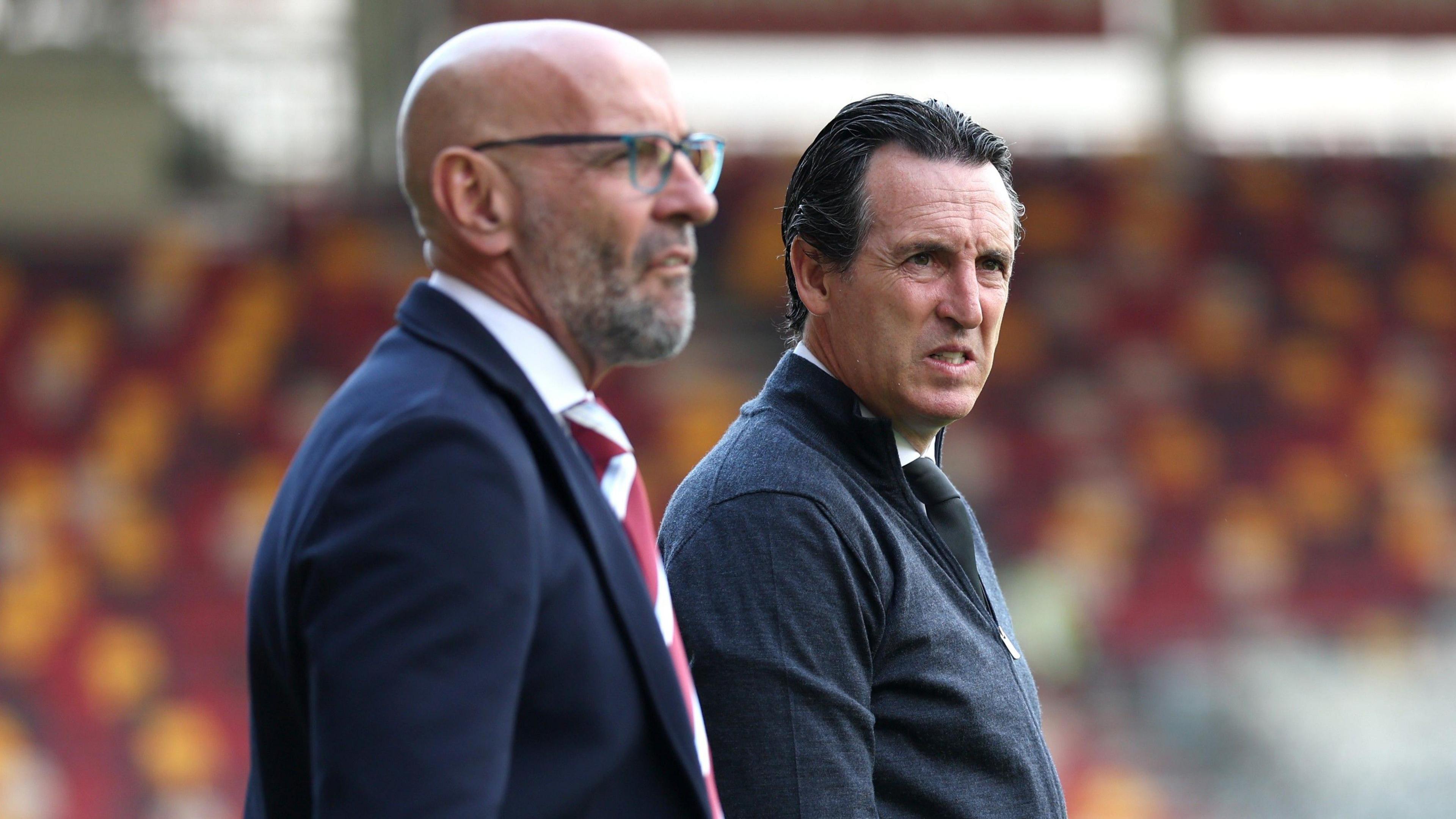 Monchi and Unai Emery