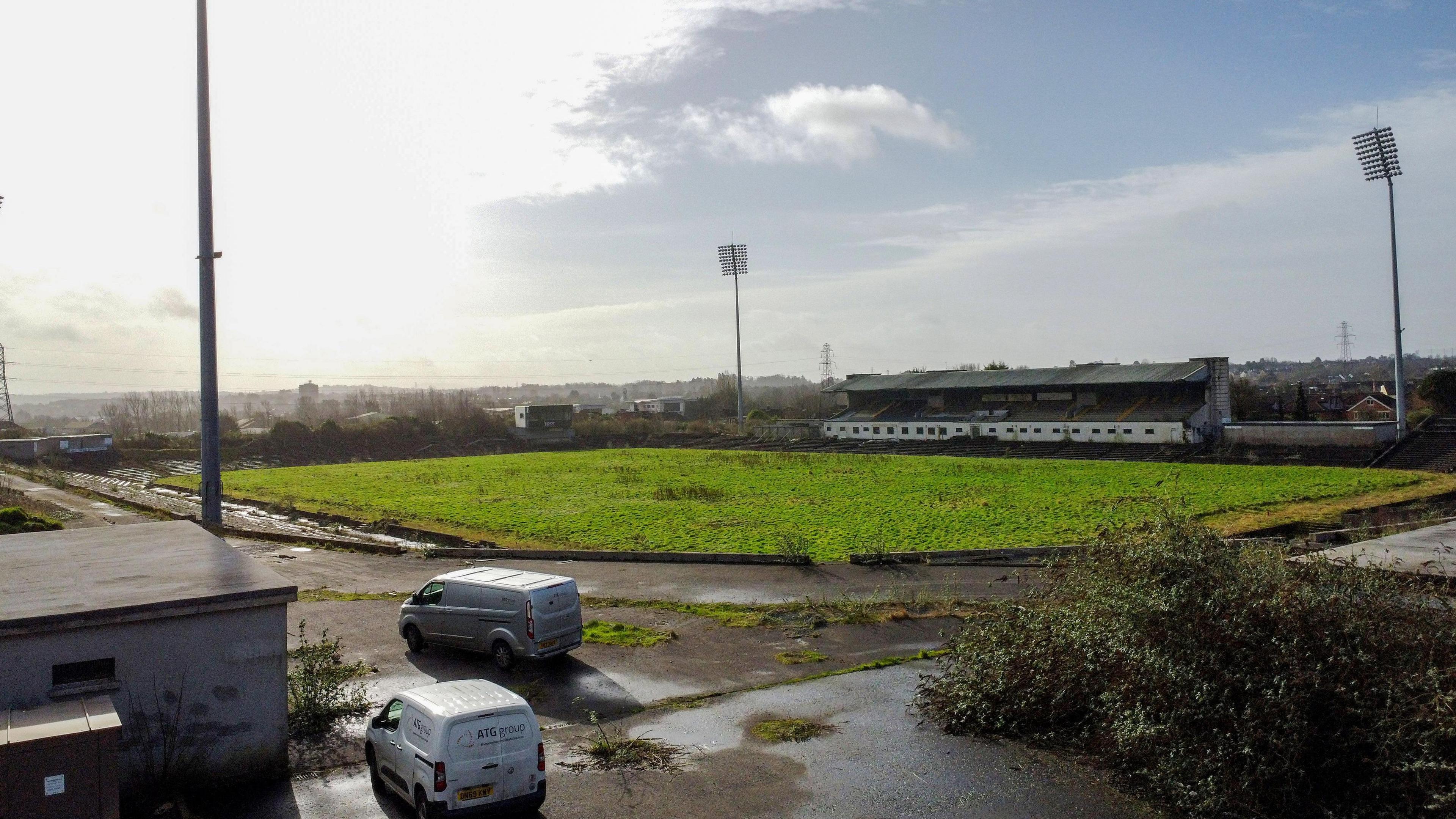 Casement Park in west Belfast