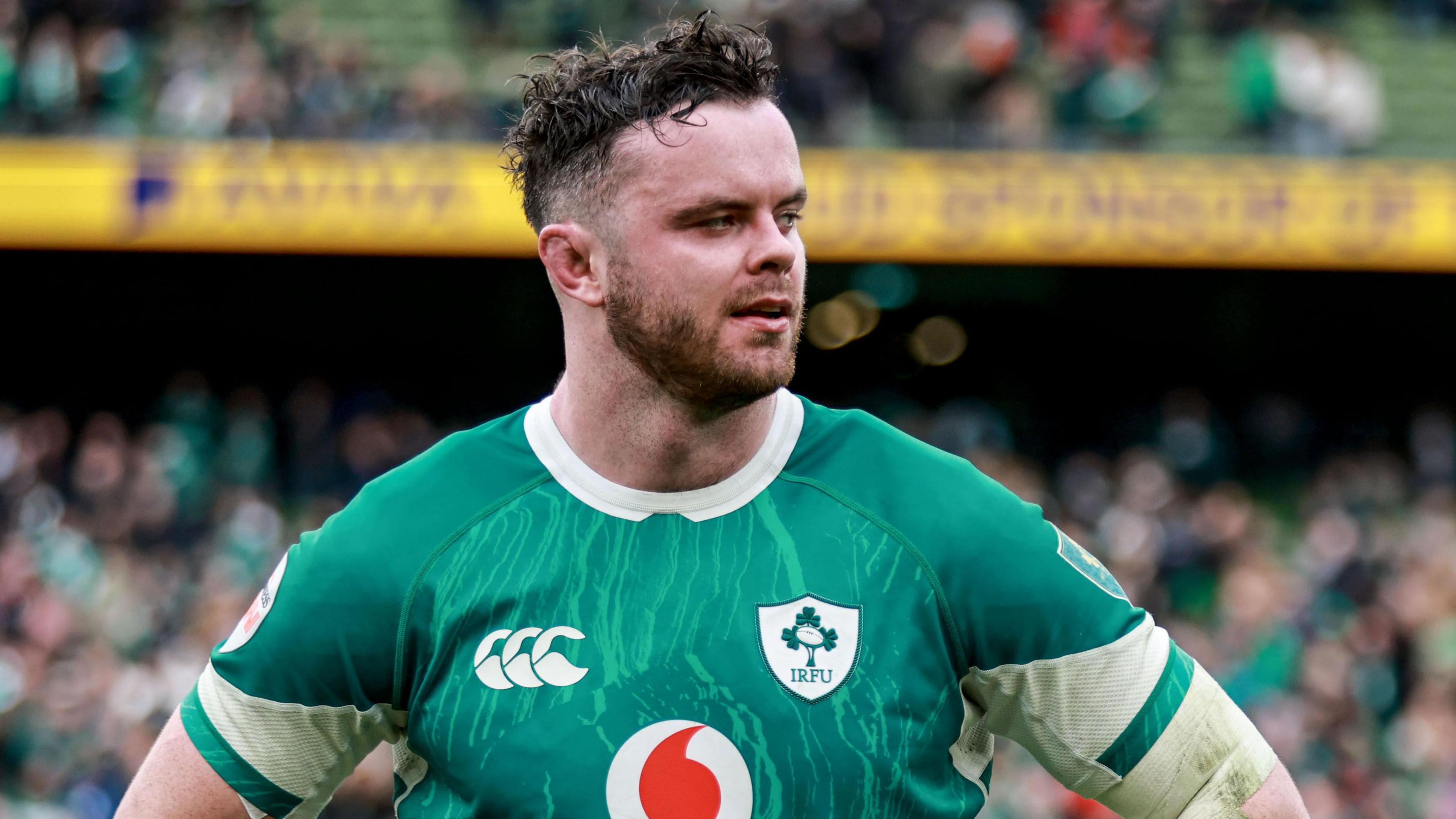 Ireland second row James Ryan