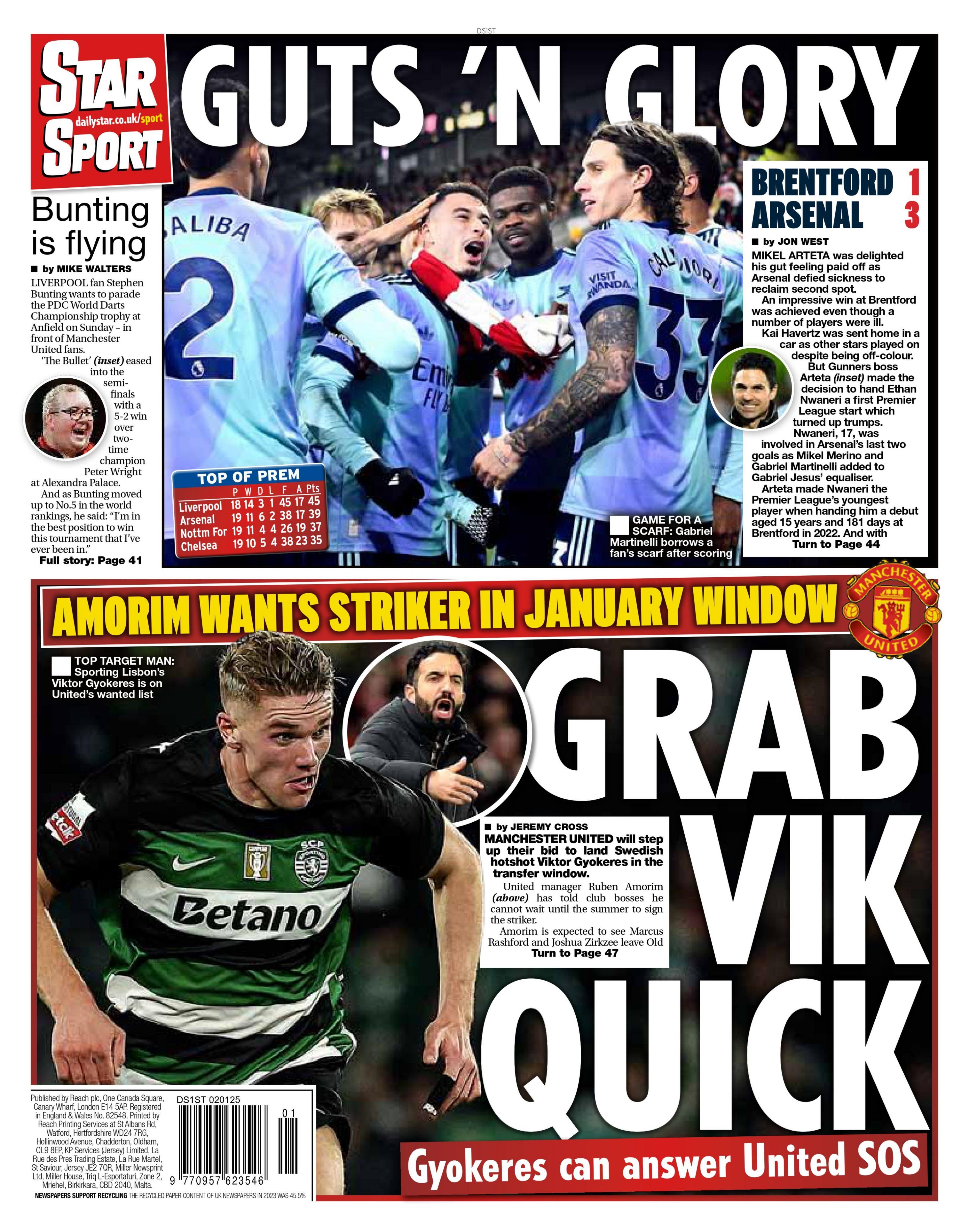 Star back page