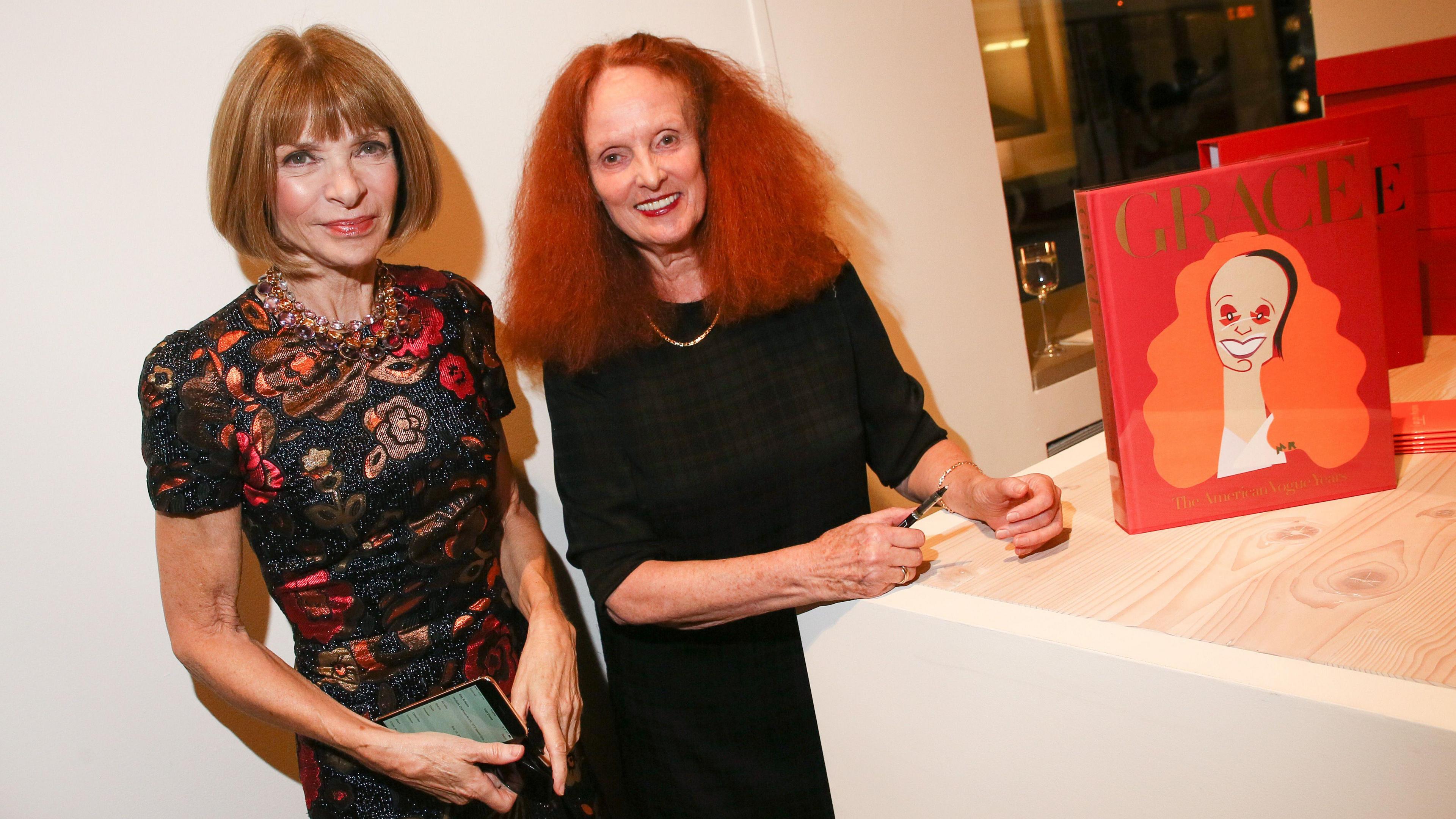 Anna Wintour a Grace Coddington