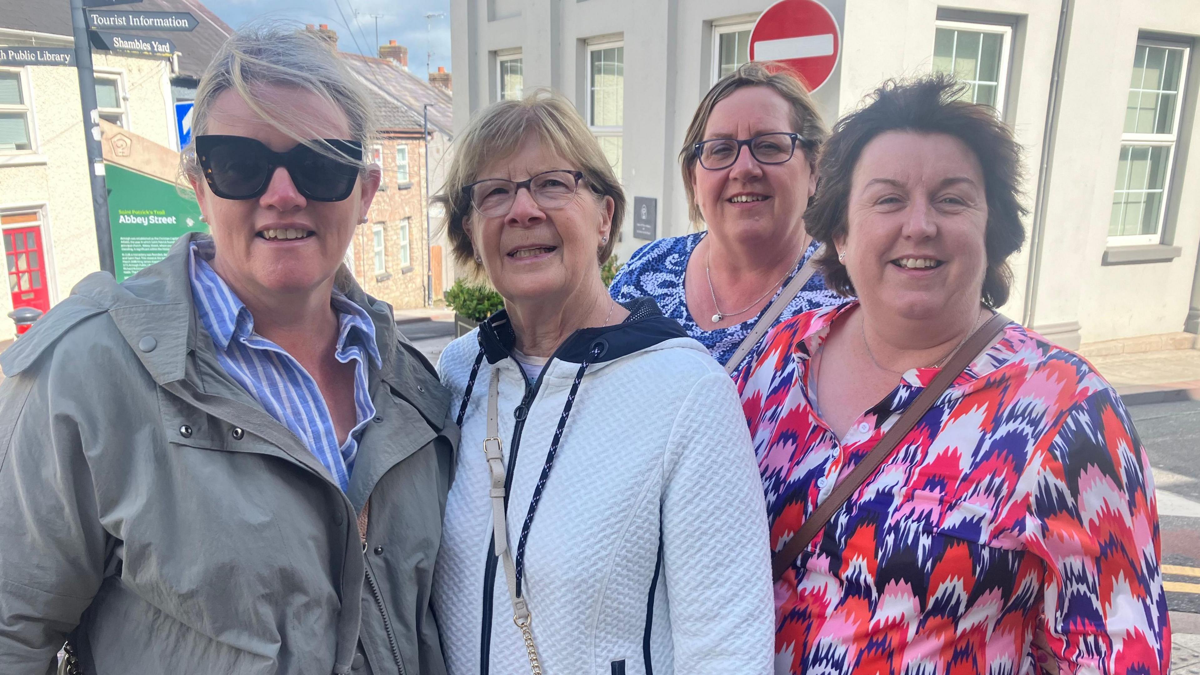 Four women on tourism trip to Armagh