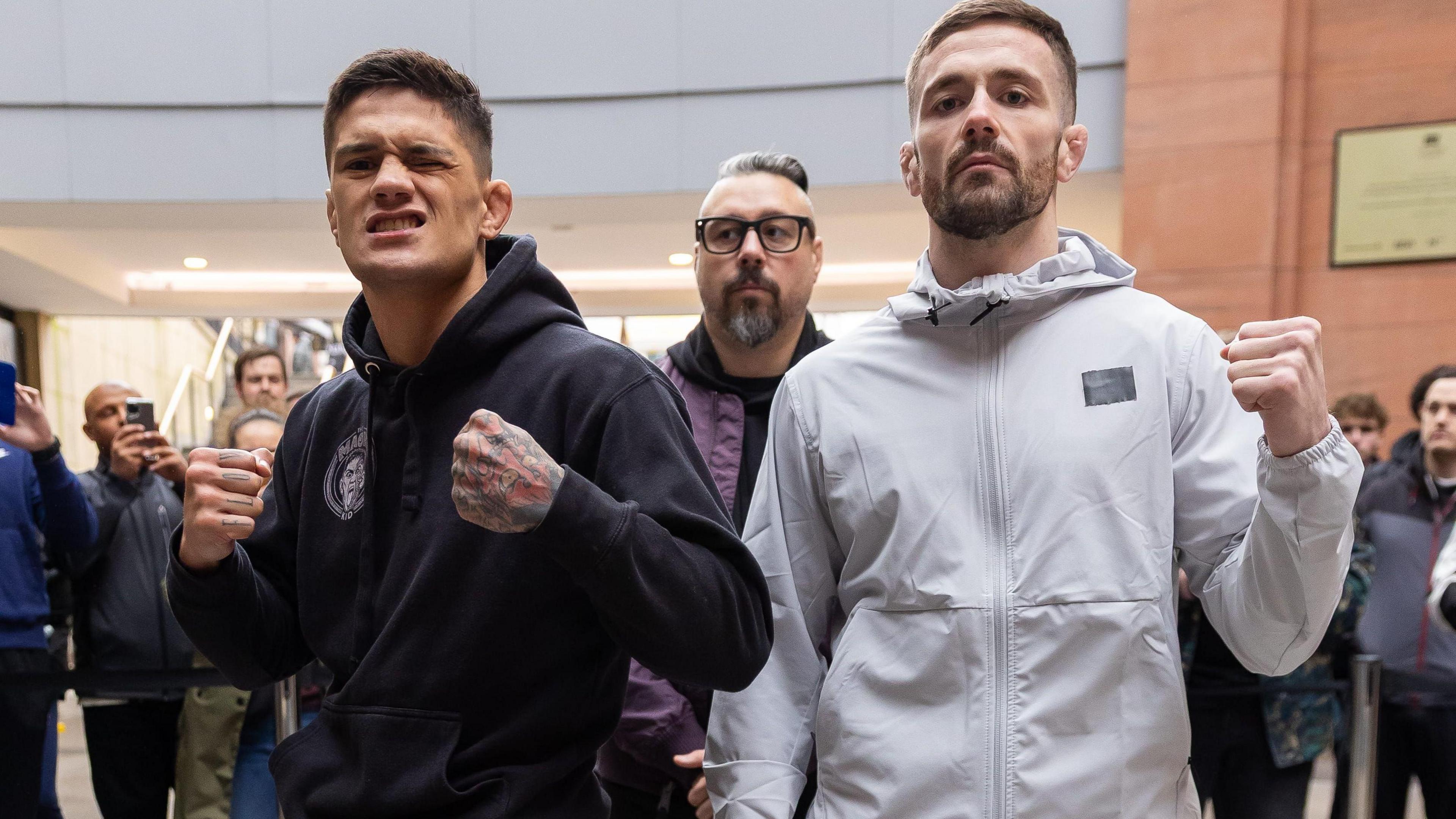 PFL lightweights Jay-Jay Wilson (left) and Darragh Kelly (right)