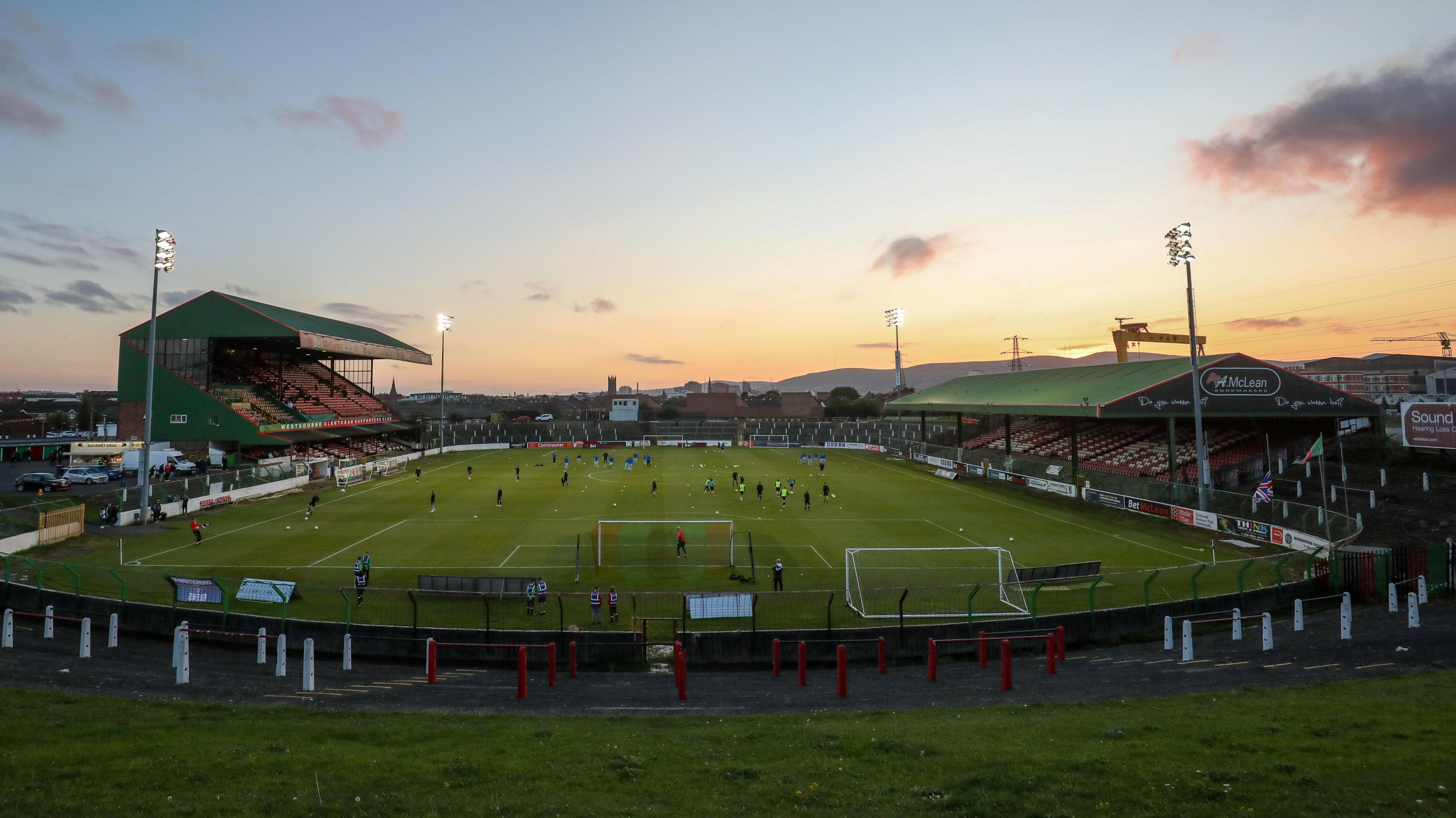 Glentoran's Oval stadium