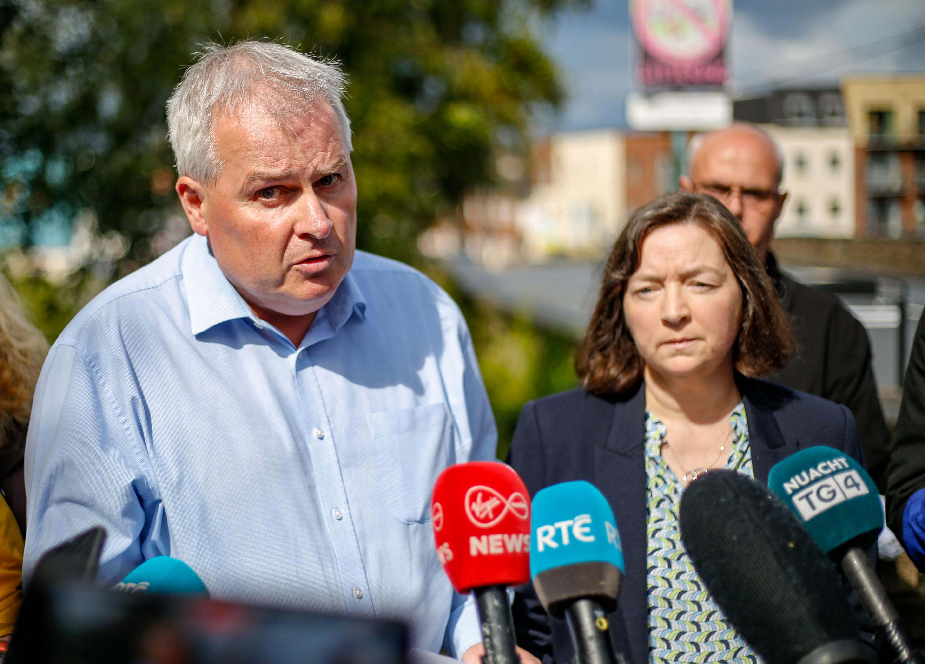 Michael O'Loughlin and Anne McGrath