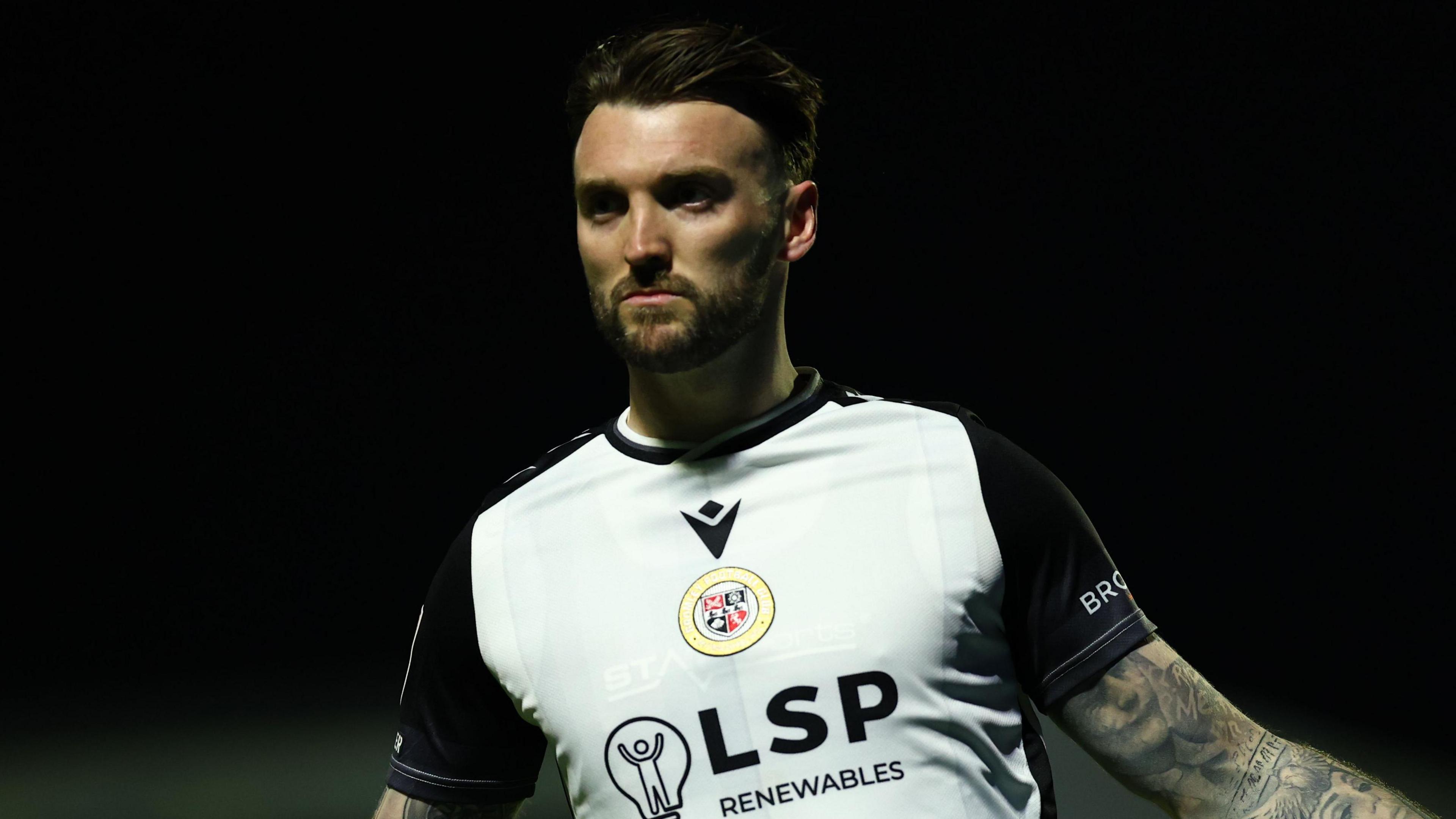 Kyle Cameron celebrates scoring for Bromley