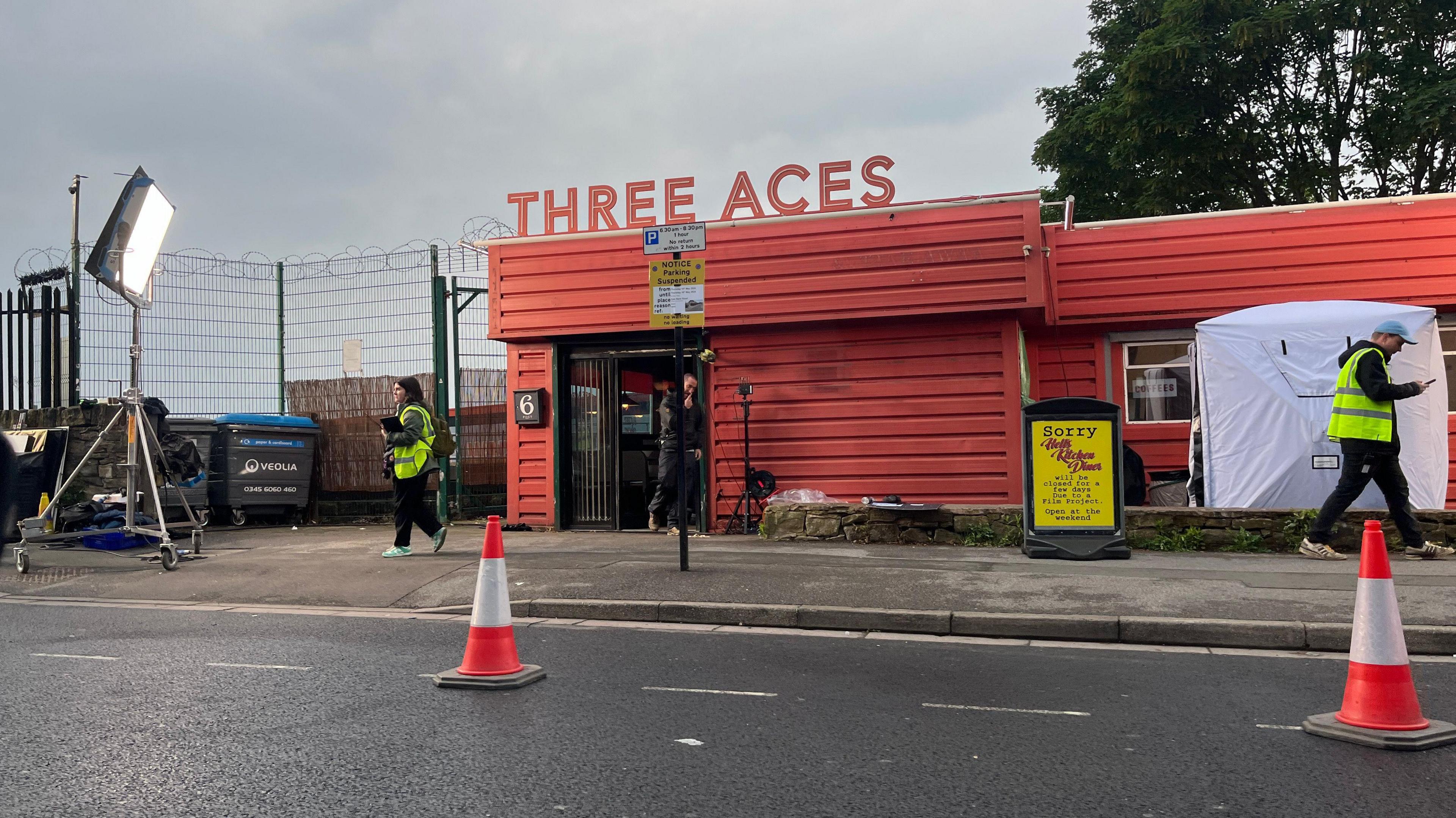 The Three Aces diner