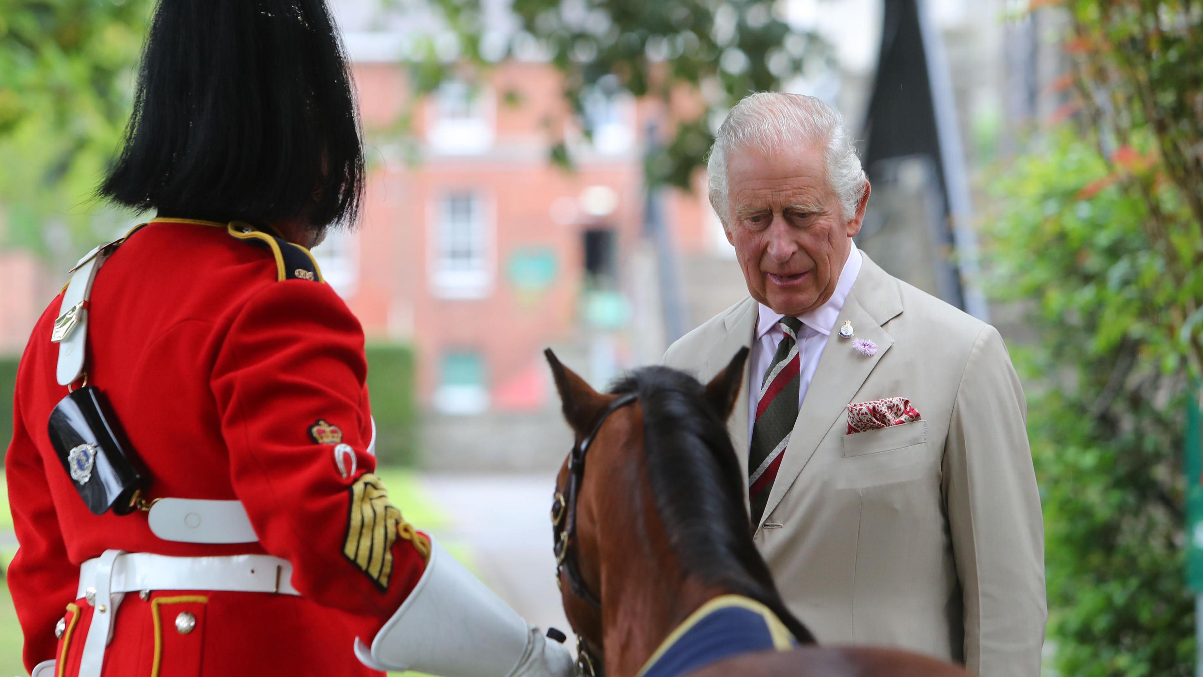 King Charles and Welsh Mountain Pony