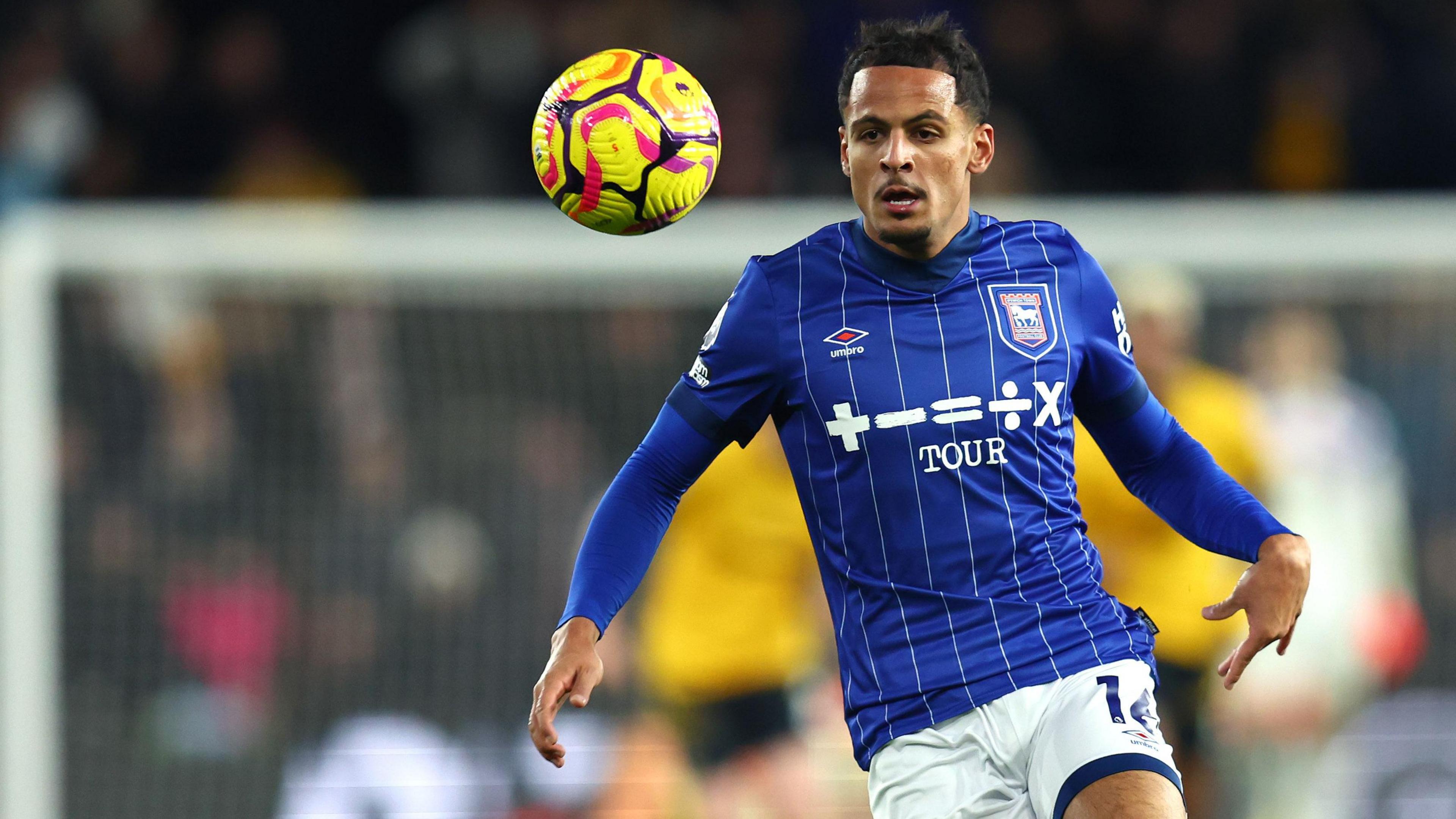 Ali Al-Hamadi in action for Ipswich Town