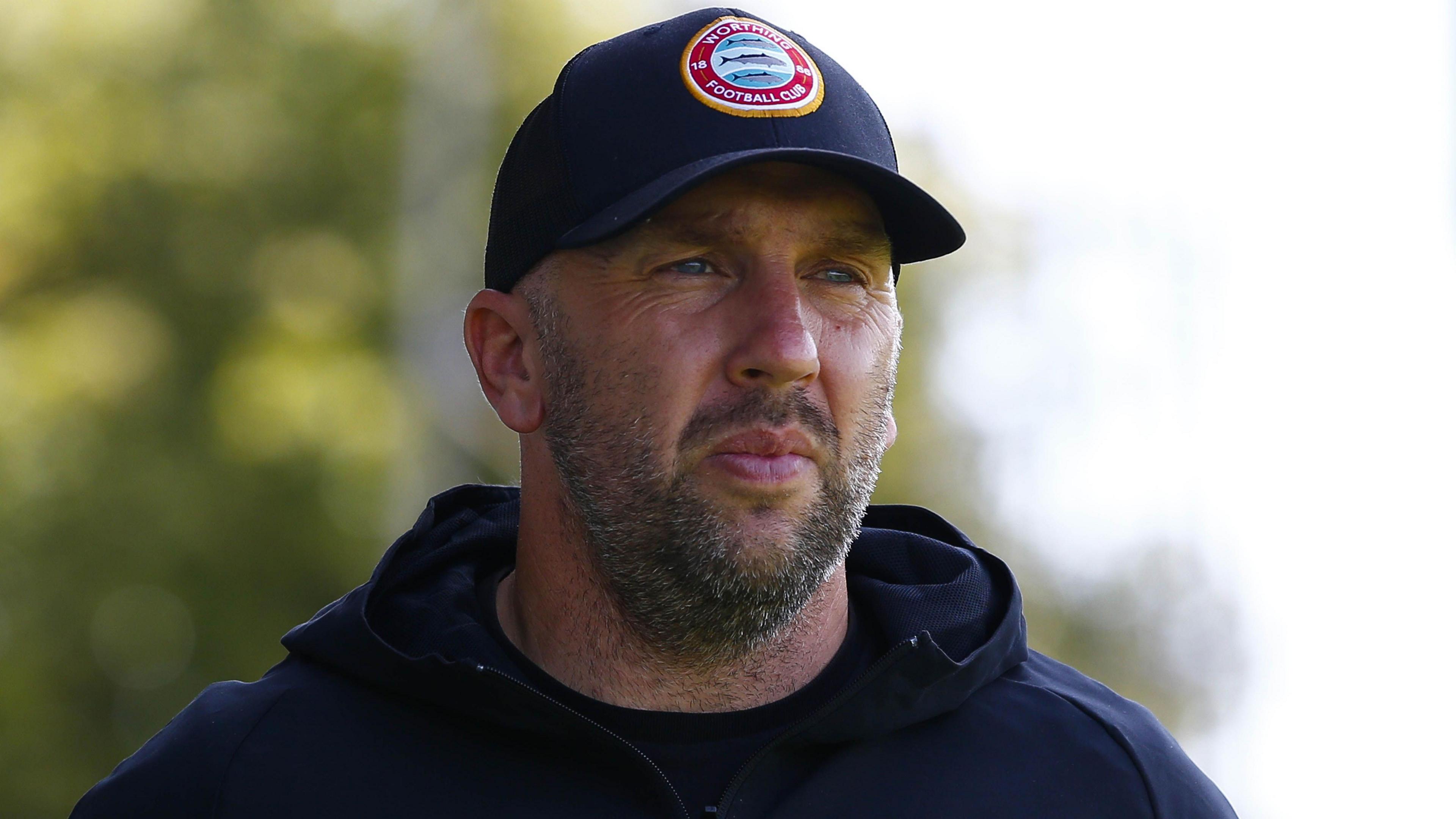 Worthing Football Club manager Adam Hinshelwood