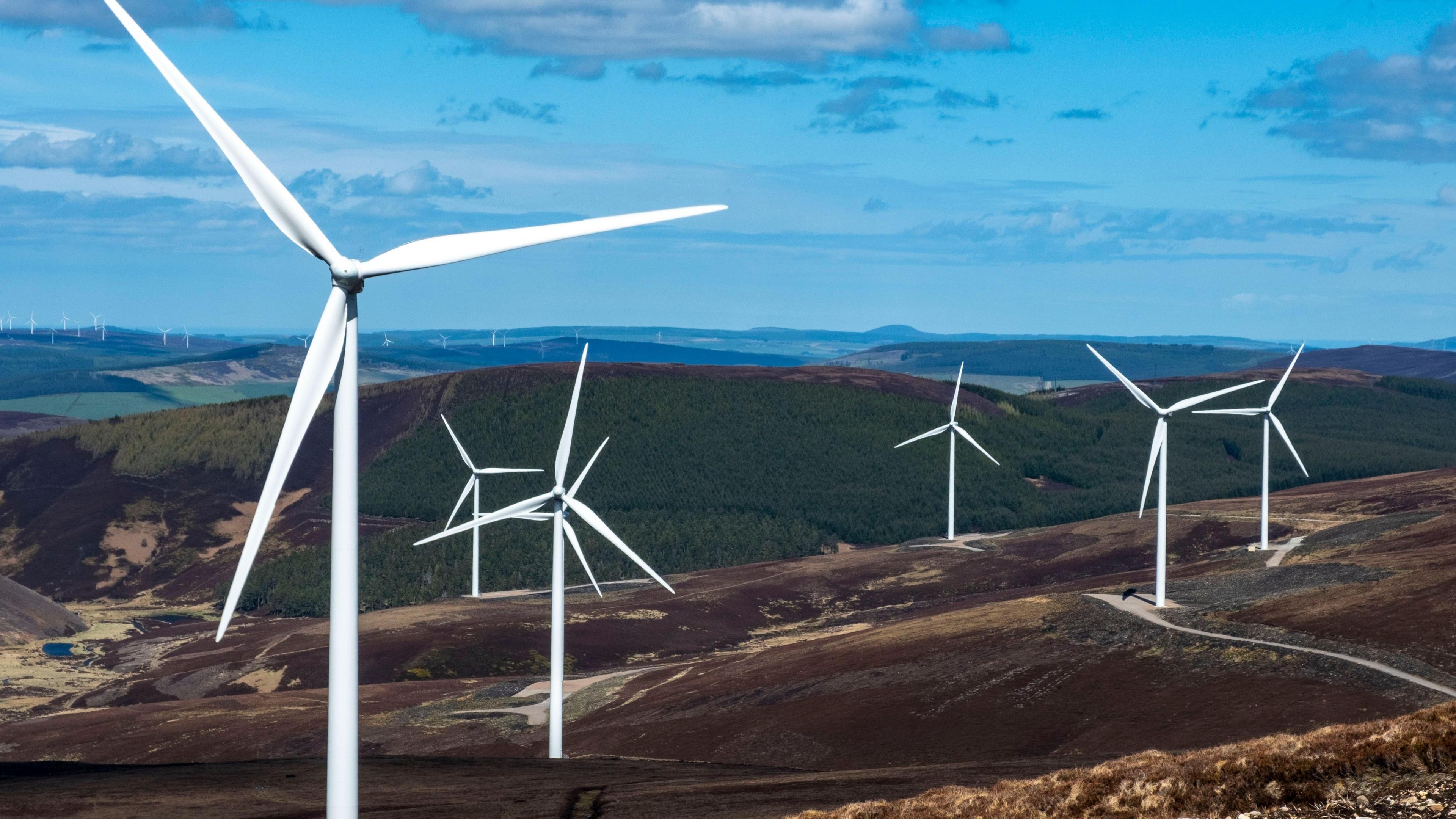 The 59-turbine Dorenell windfarm