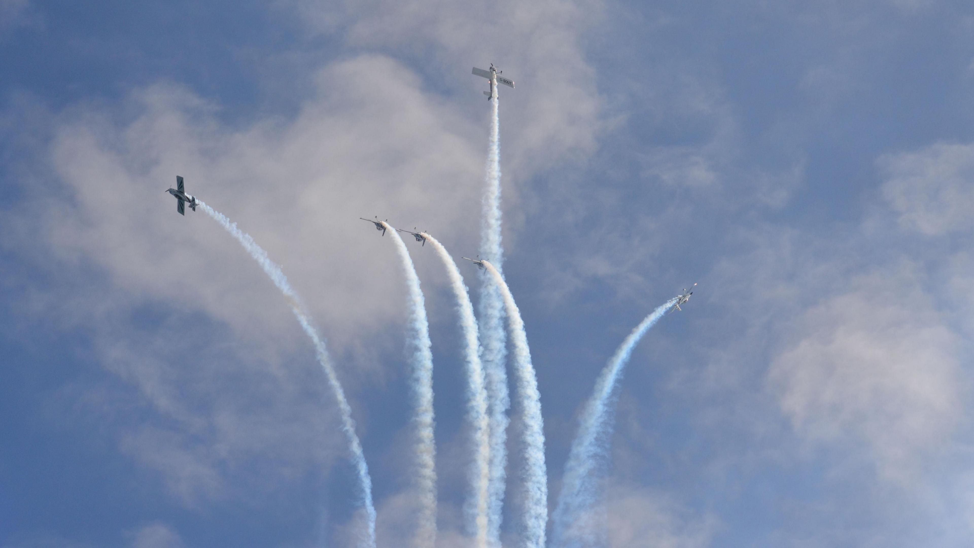 Team Raven in Guernsey Air Display