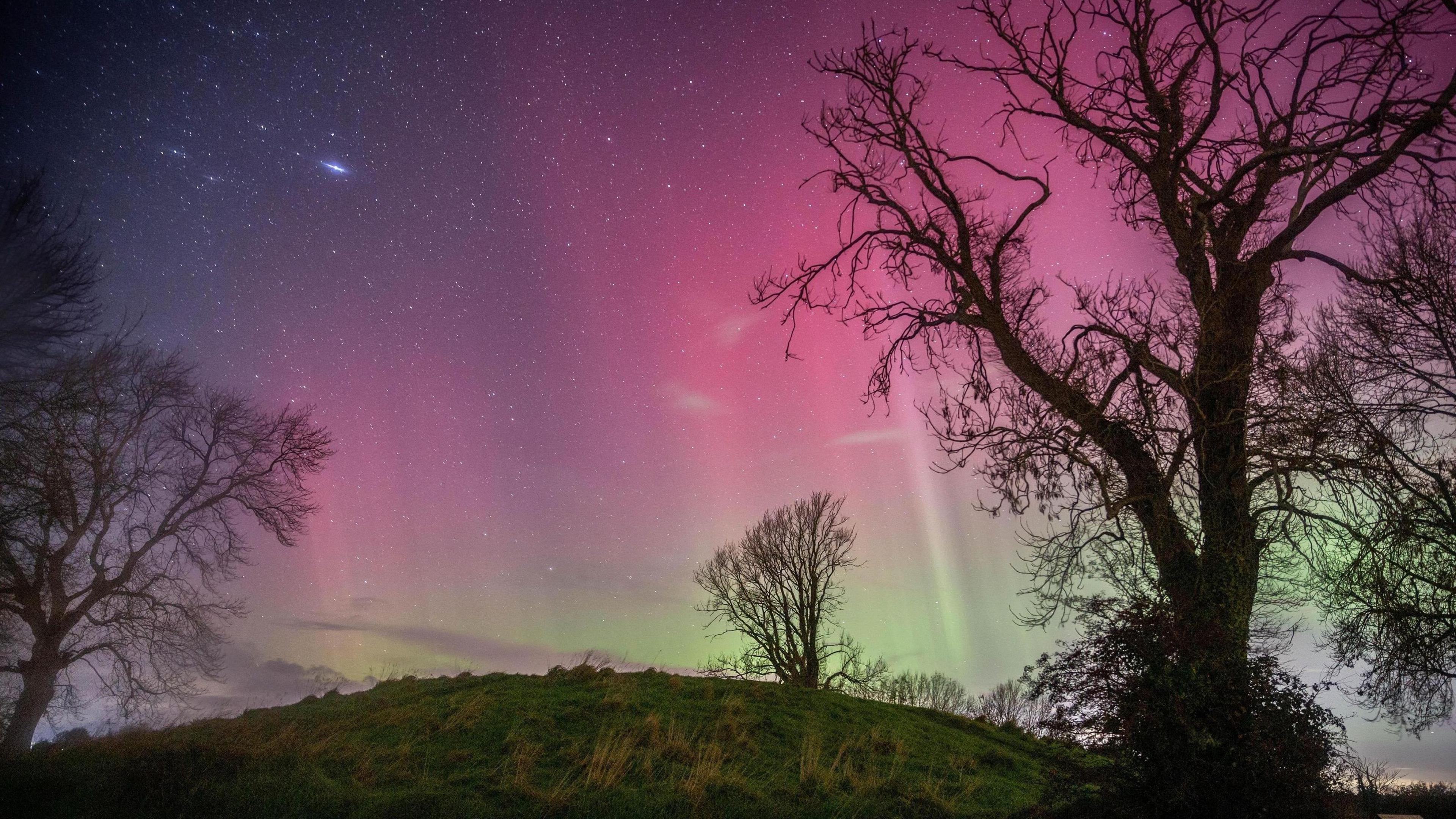 aurora borealis in armagh