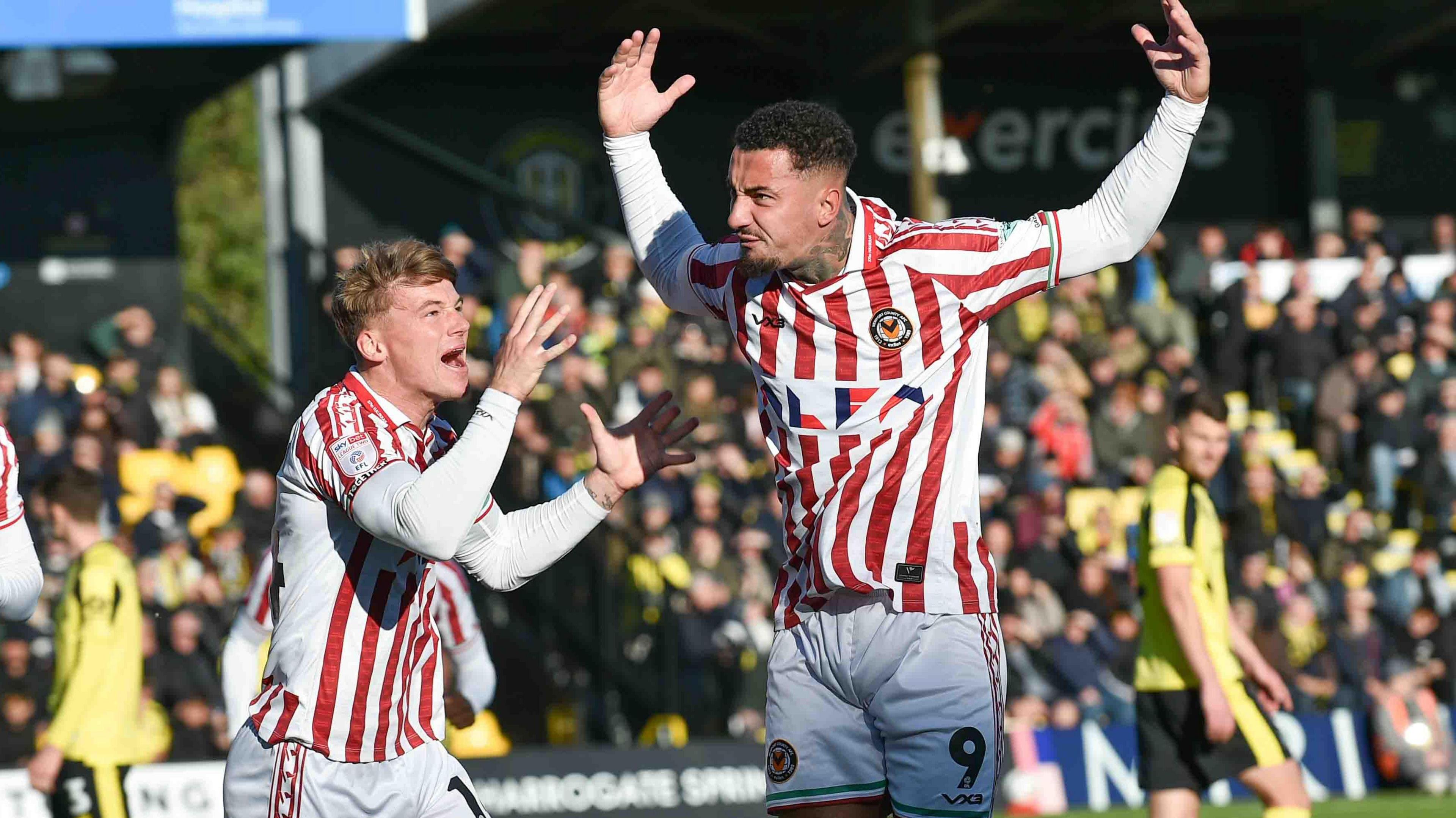 Courtney Baker-Richardson celebrates goal