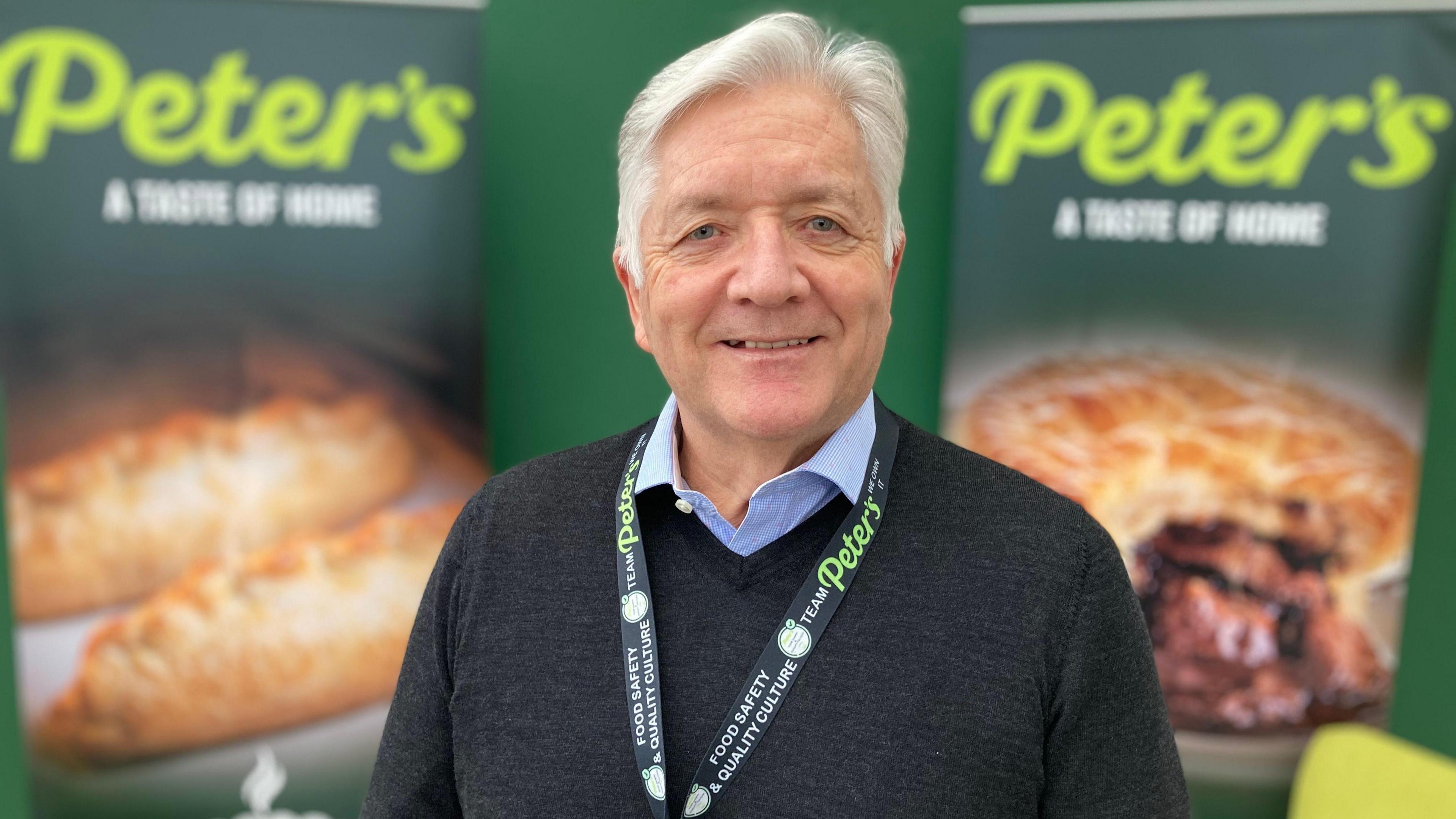 Mike Grimwood of Peter's Food