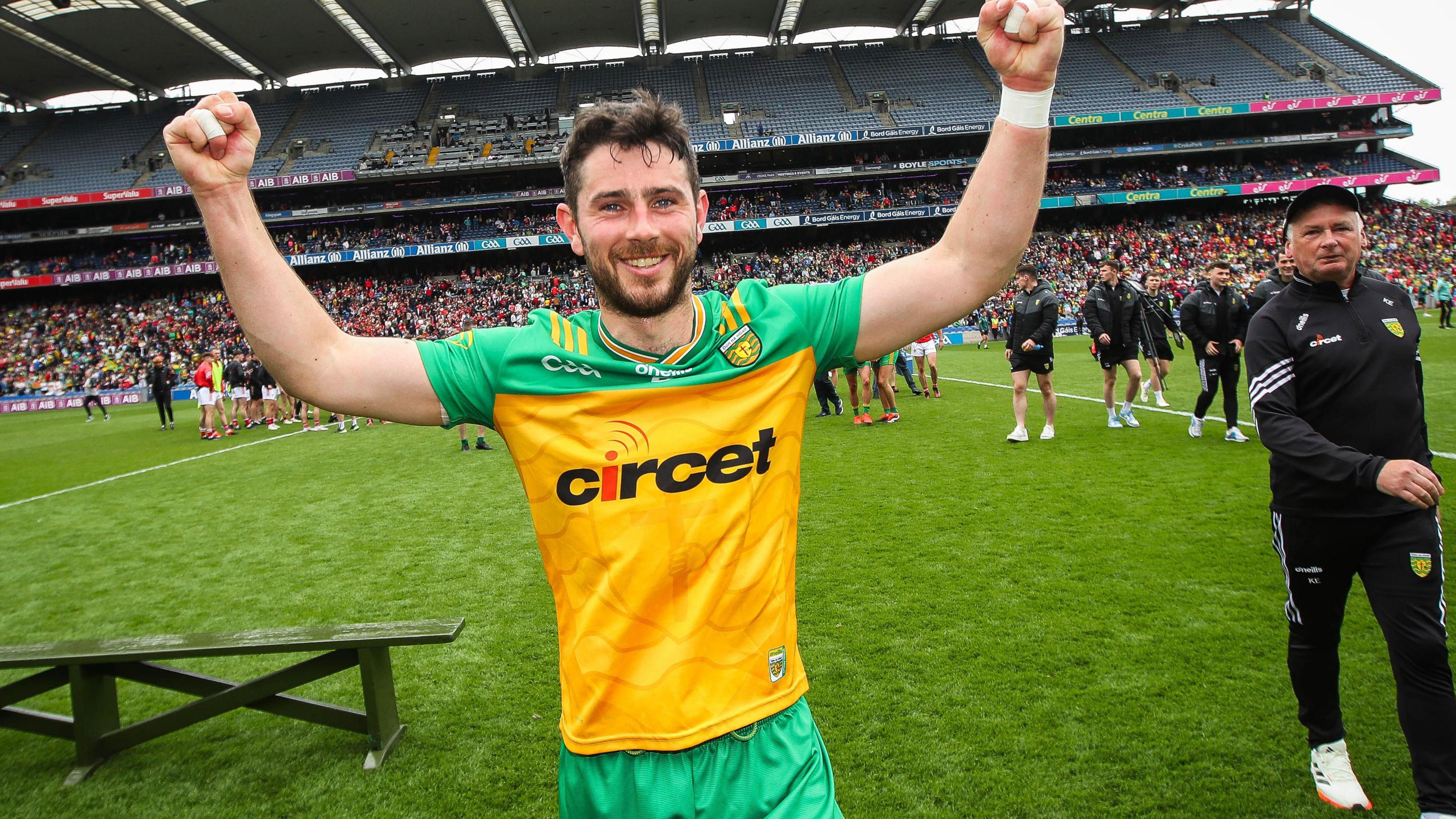 Donegal raiding wing-back Ryan McHugh is looking forward to an All-Ireland semi-final against Galway