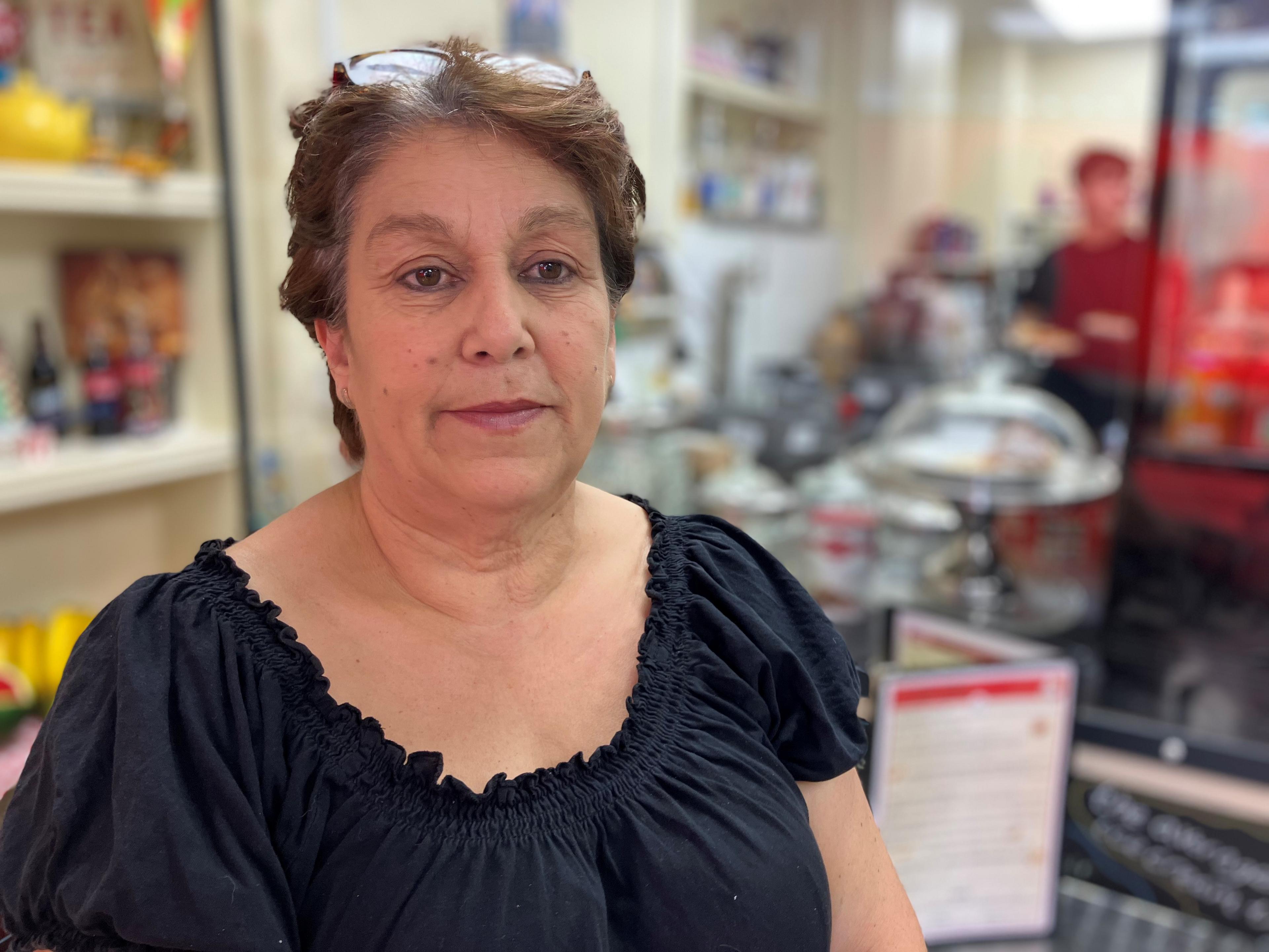 Tina Knapman is the owner of Gelatis diner