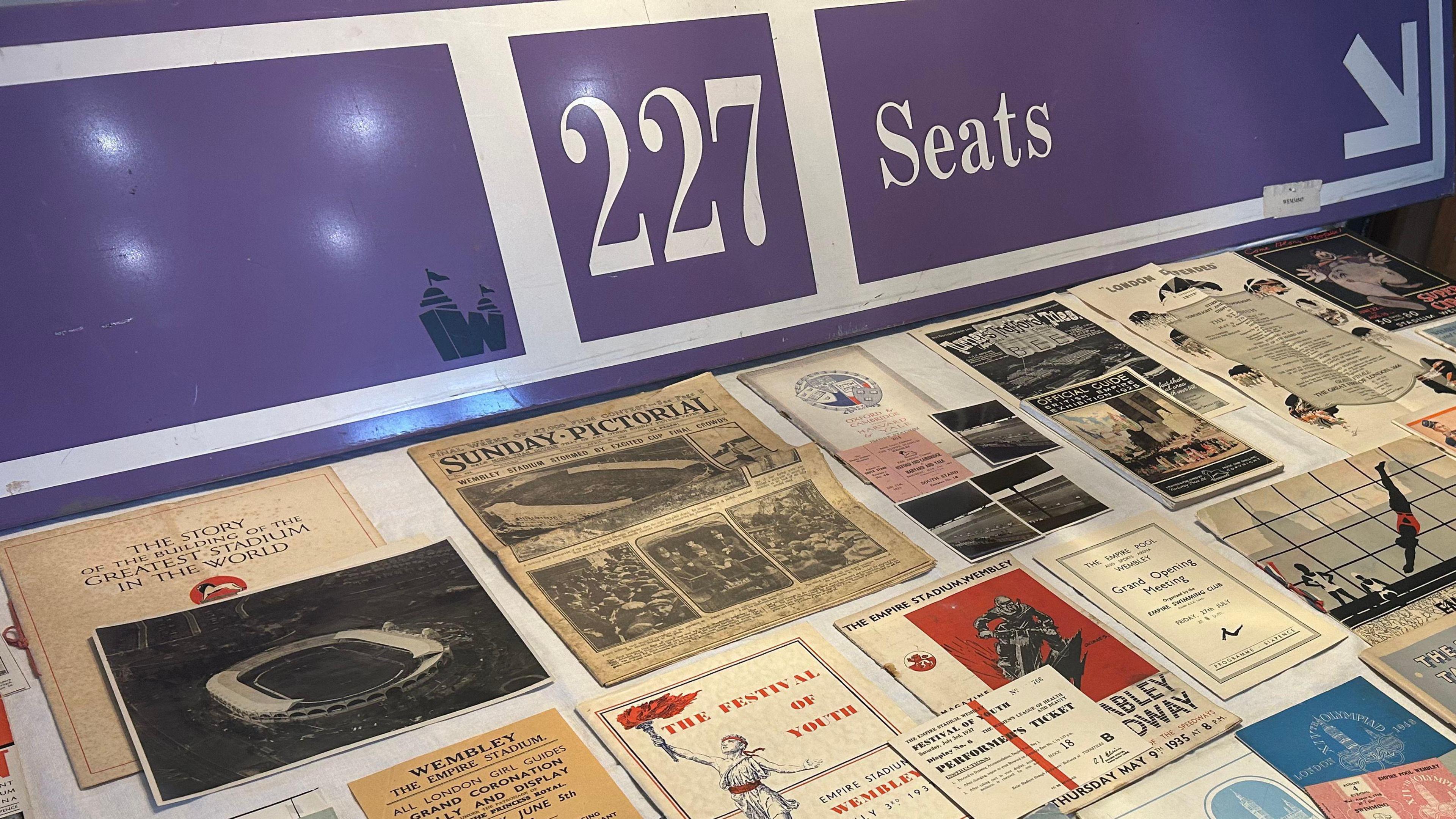 Devon collector preserving 100 years of Wembley history - BBC News