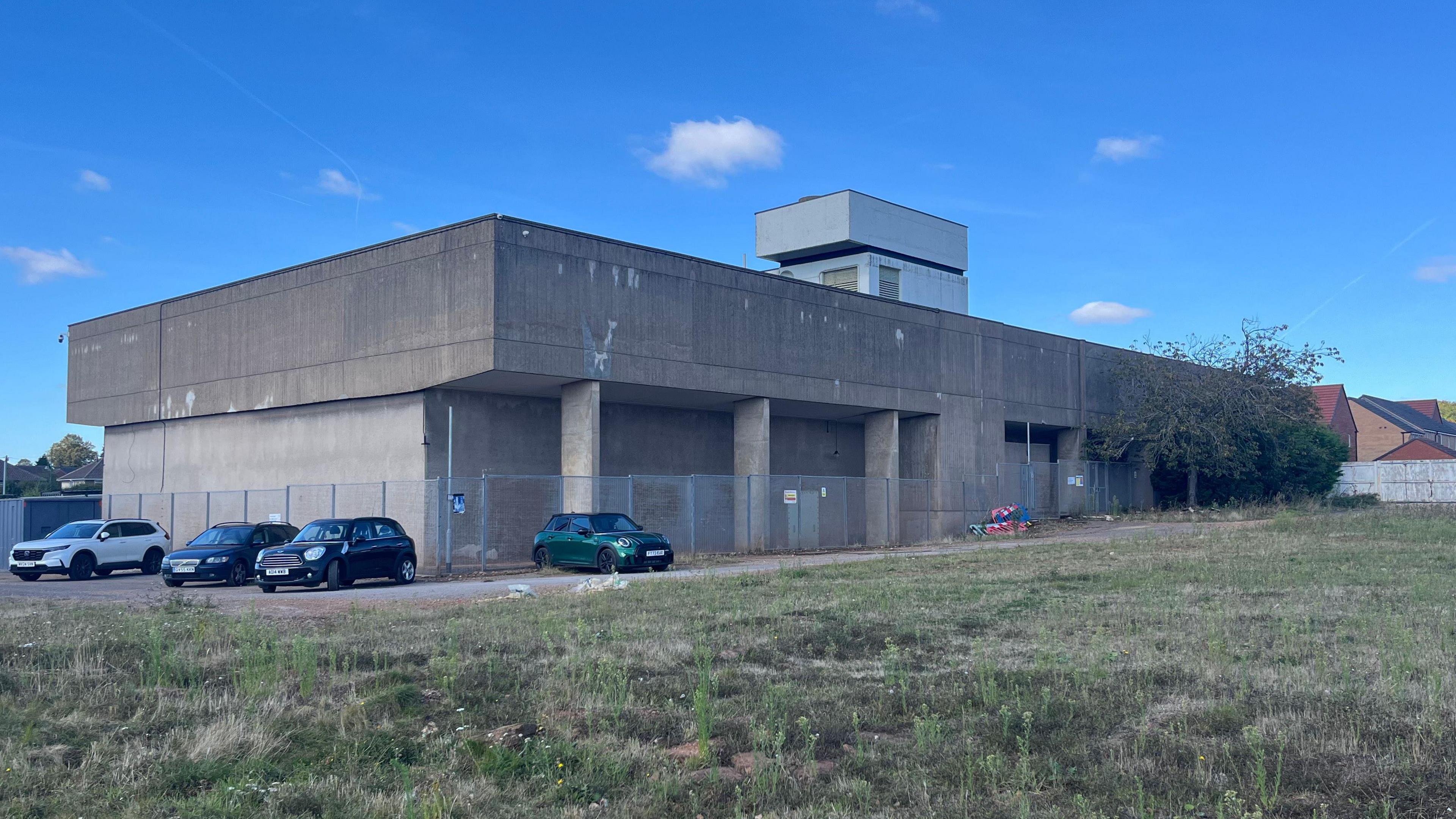 Exterior of the bunker