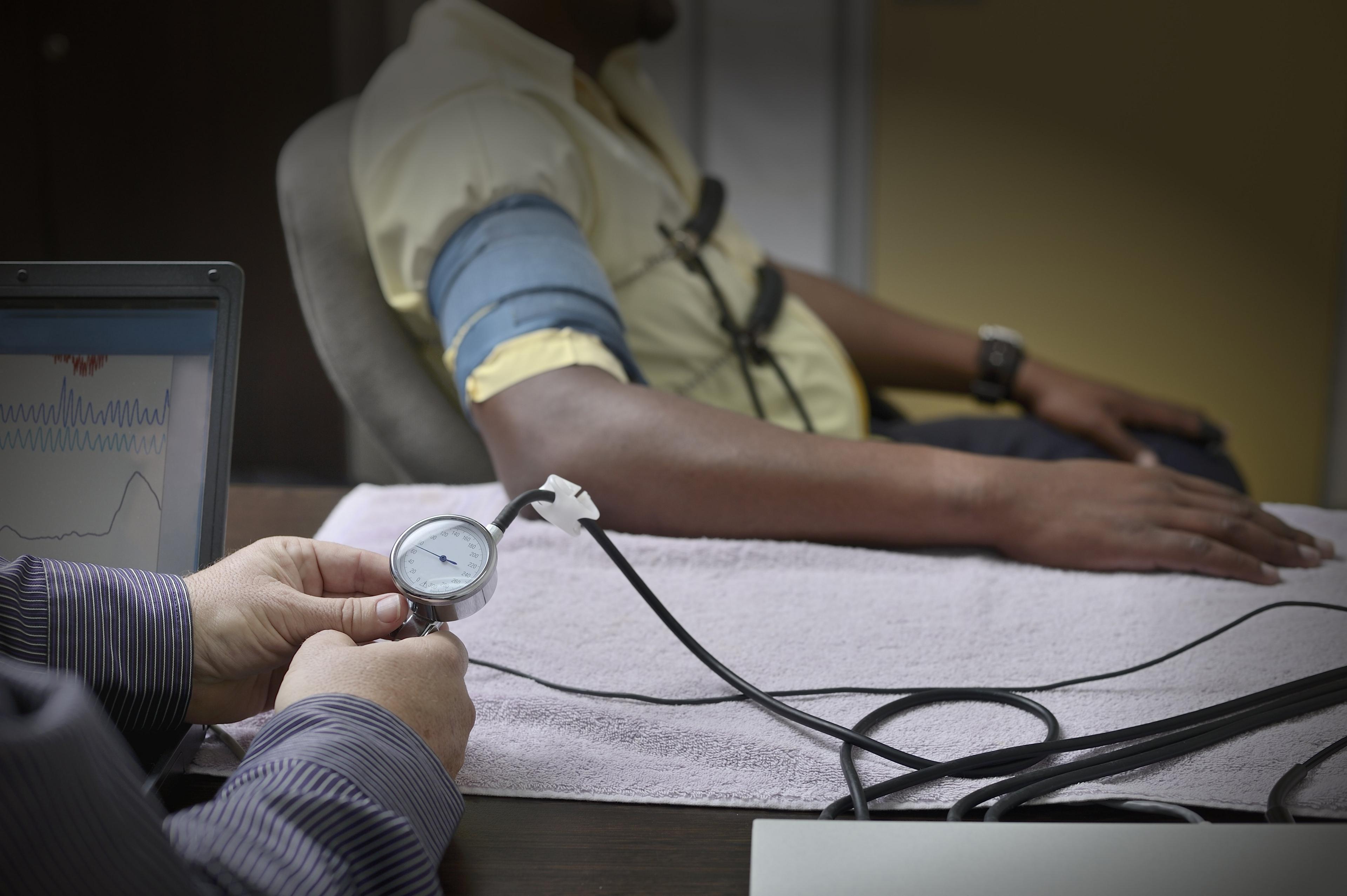 Picture of a Polygraph test