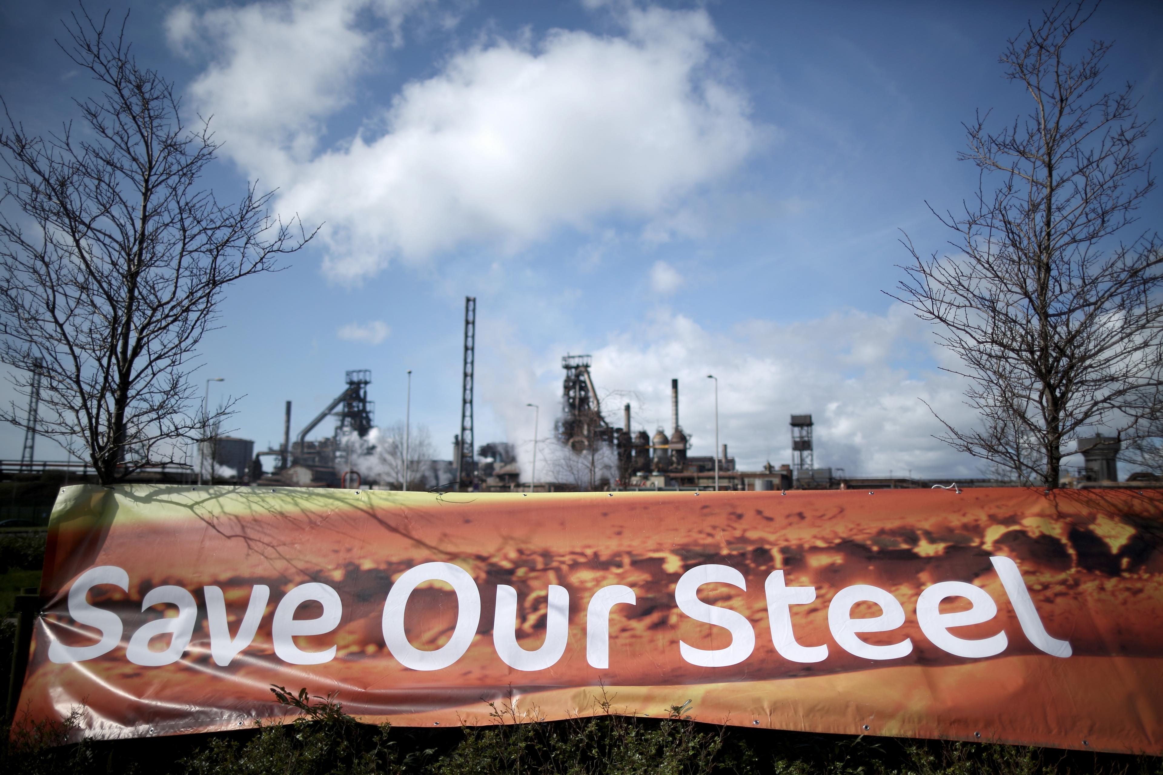 Port Talbot steel works