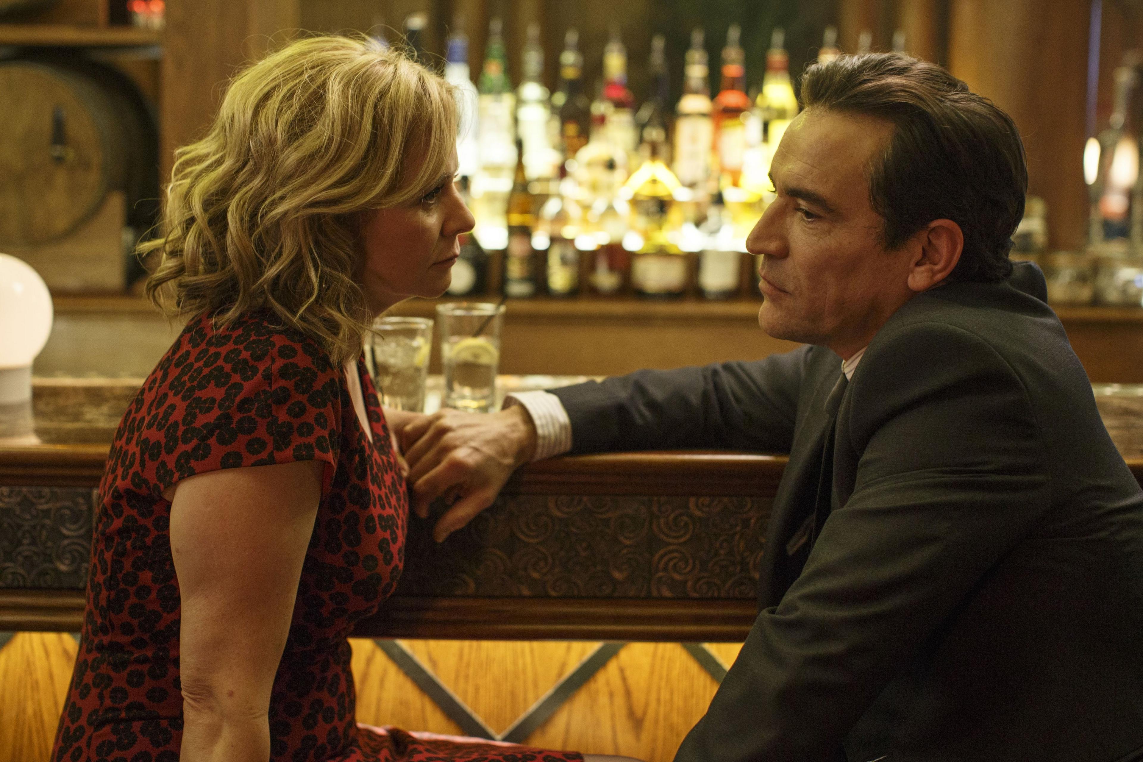 Emily Watson and Ben Chaplin in Apple Tree Yard