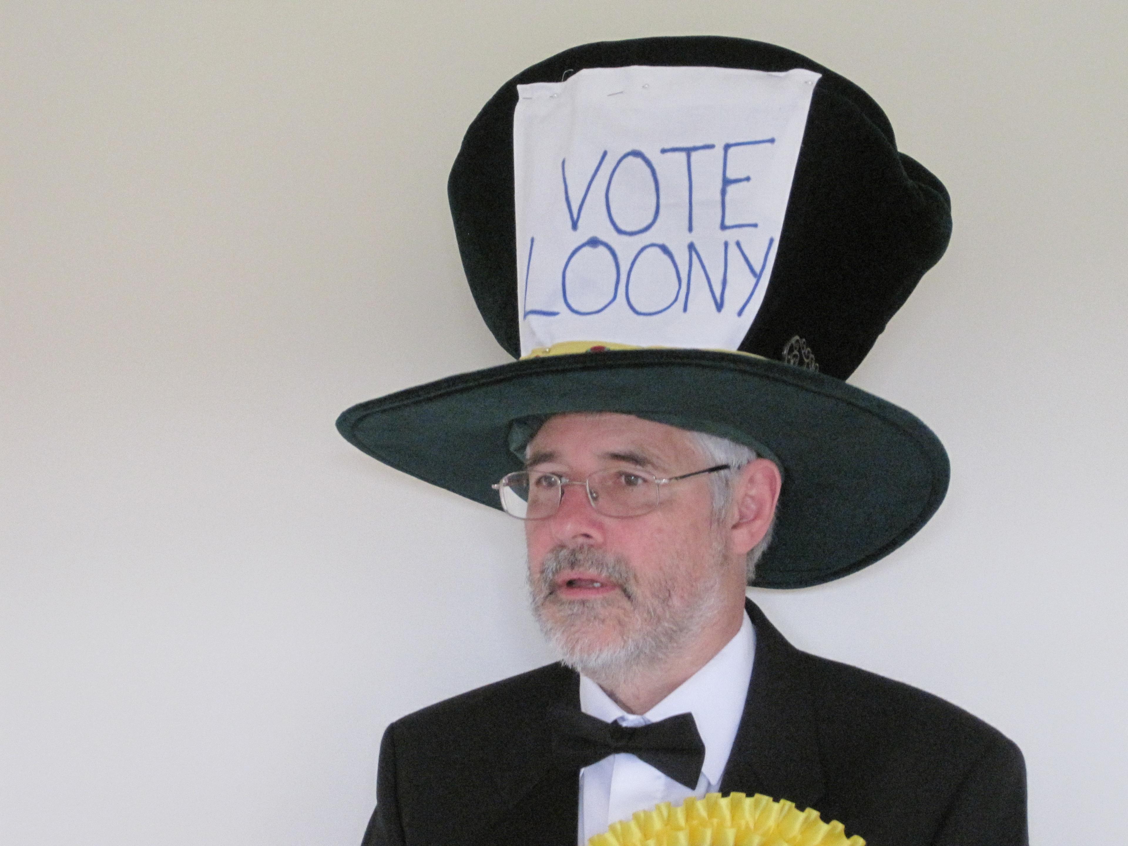 Martin Hogbin, Official Monster Raving Loony Party candidate