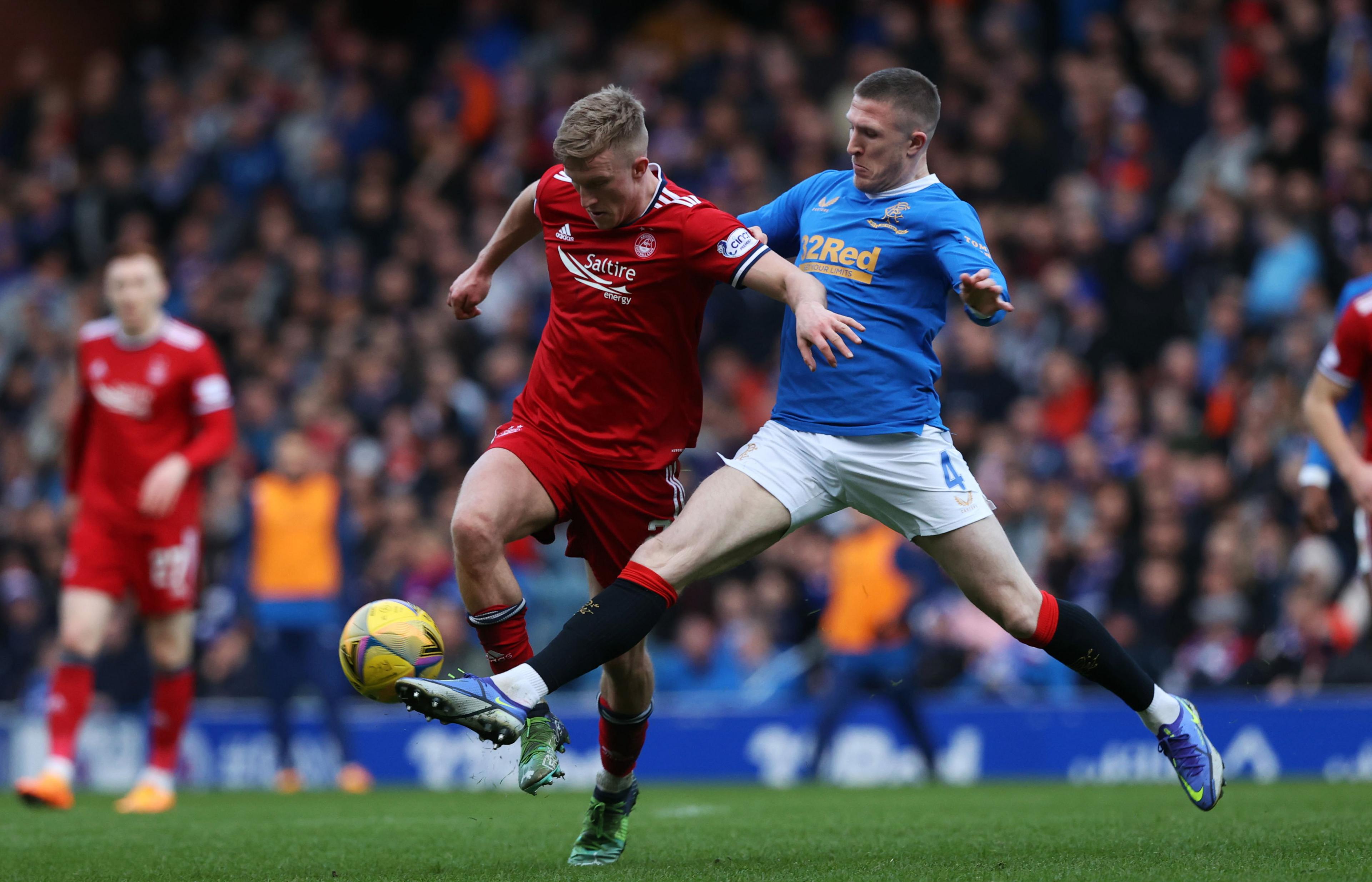 Aberdeen are without a win against Rangers in the last 11 meetings